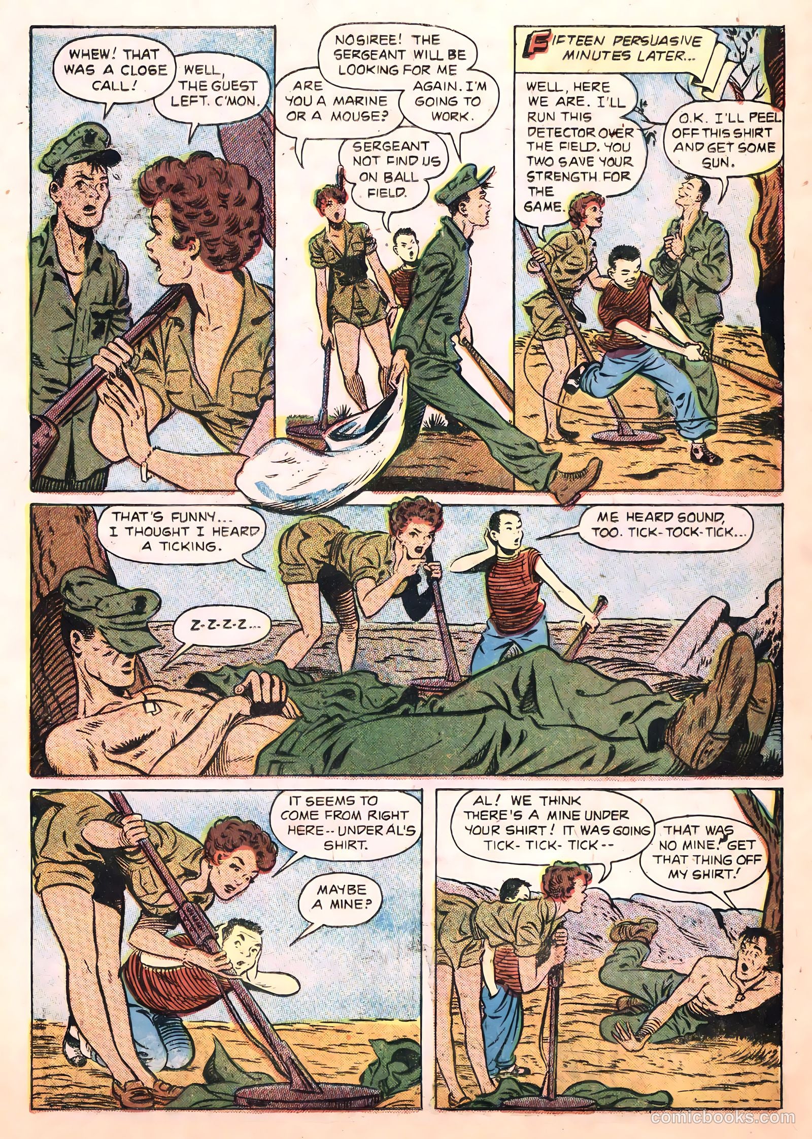 Anchors Andrews #1 (1953) — page 21 of 36