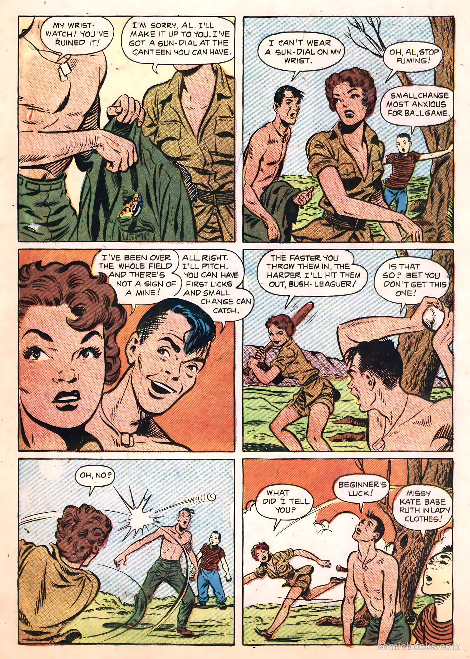 Anchors Andrews #1 (1953) — page 22 of 36