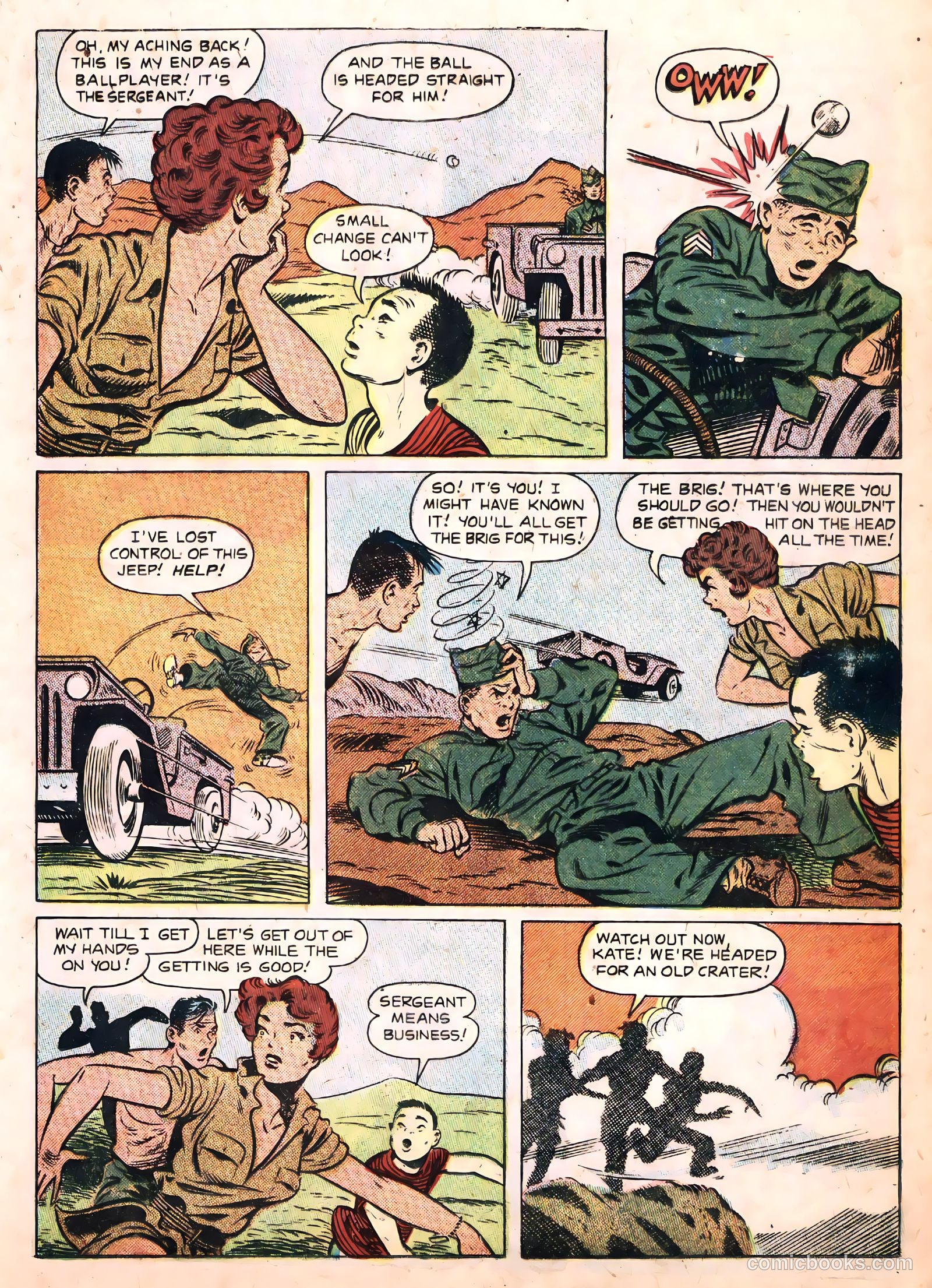 Anchors Andrews #1 (1953) — page 23 of 36