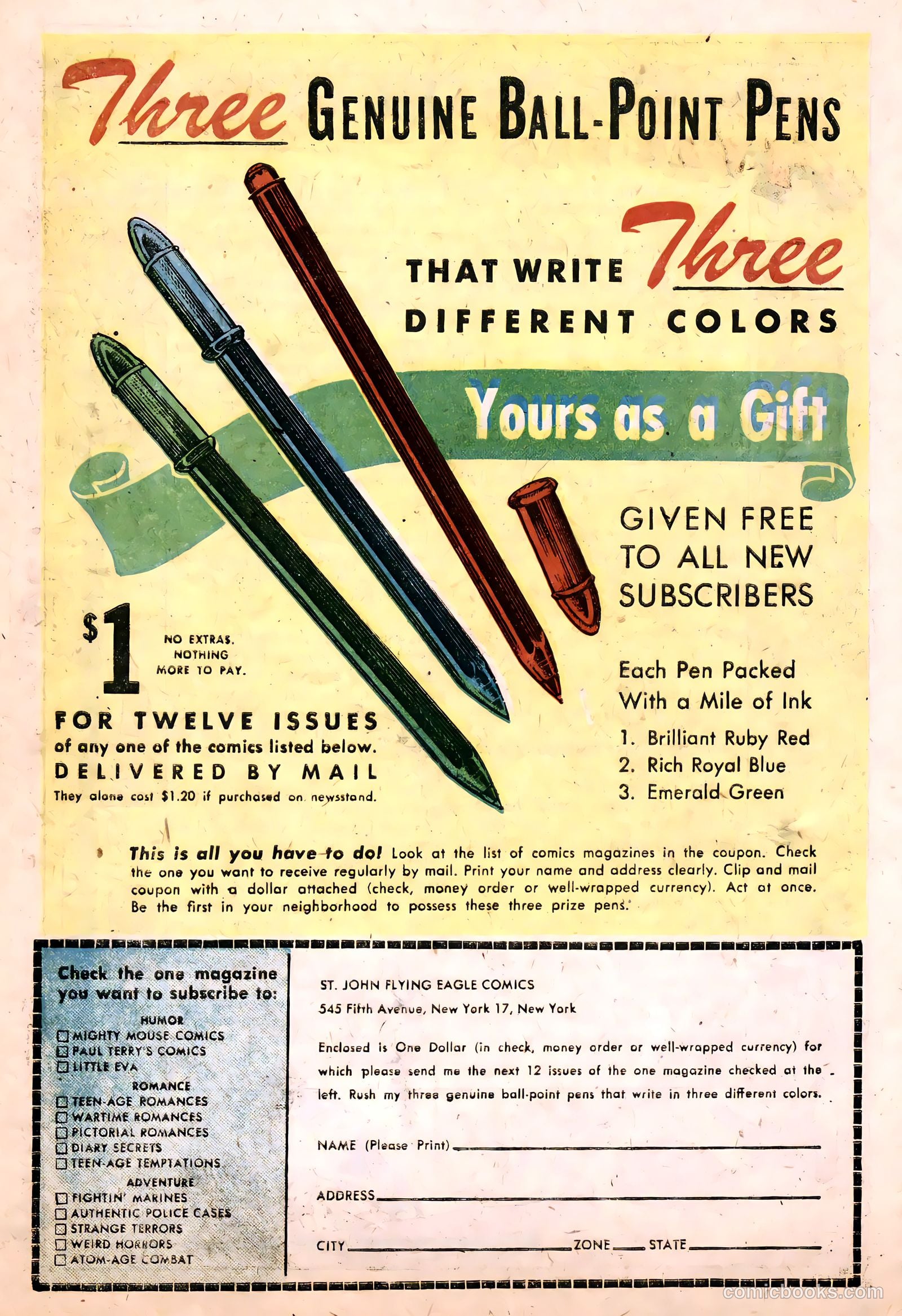 Anchors Andrews #1 (1953) — page 28 of 36