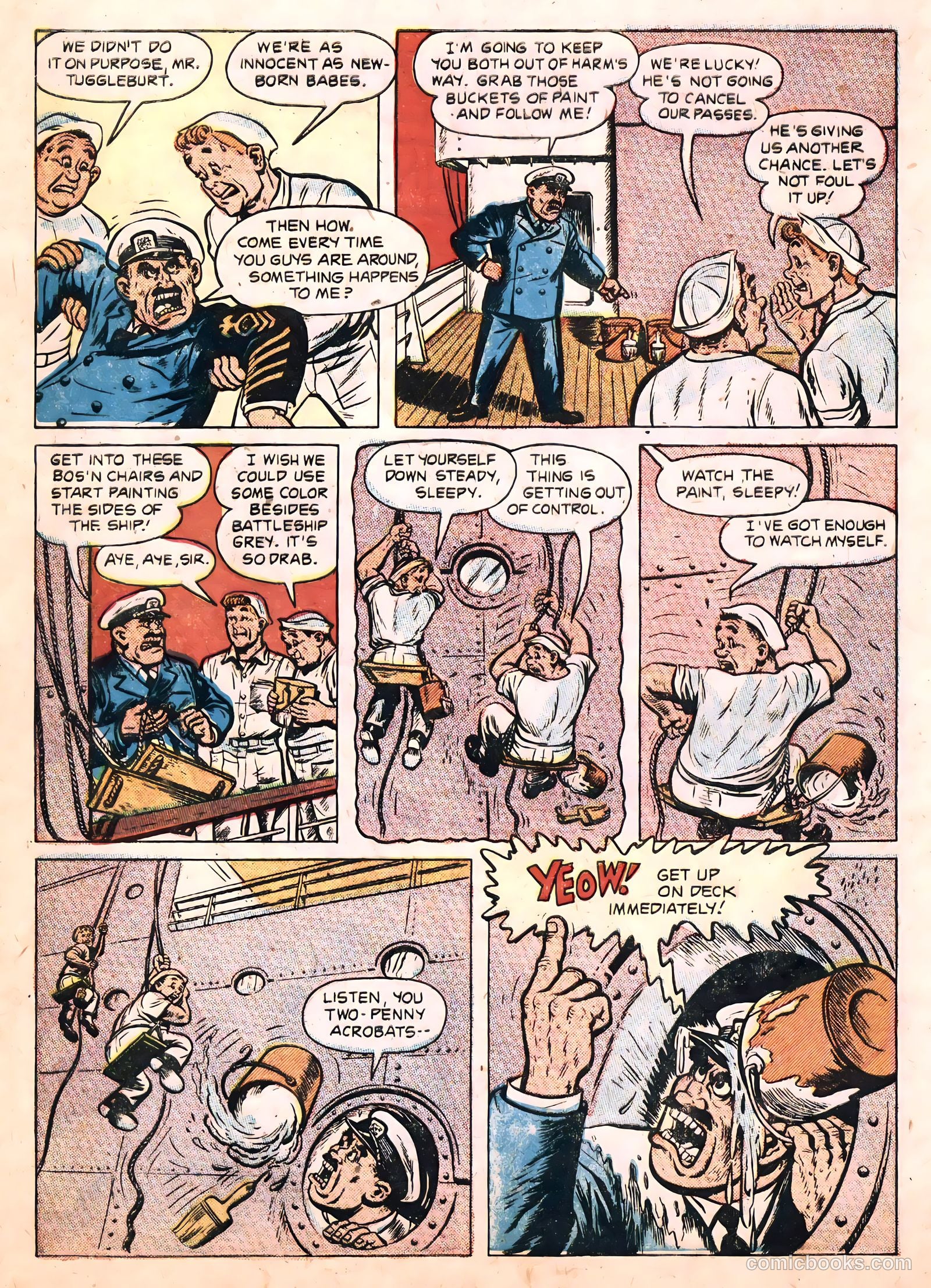 Anchors Andrews #1 (1953) — page 30 of 36
