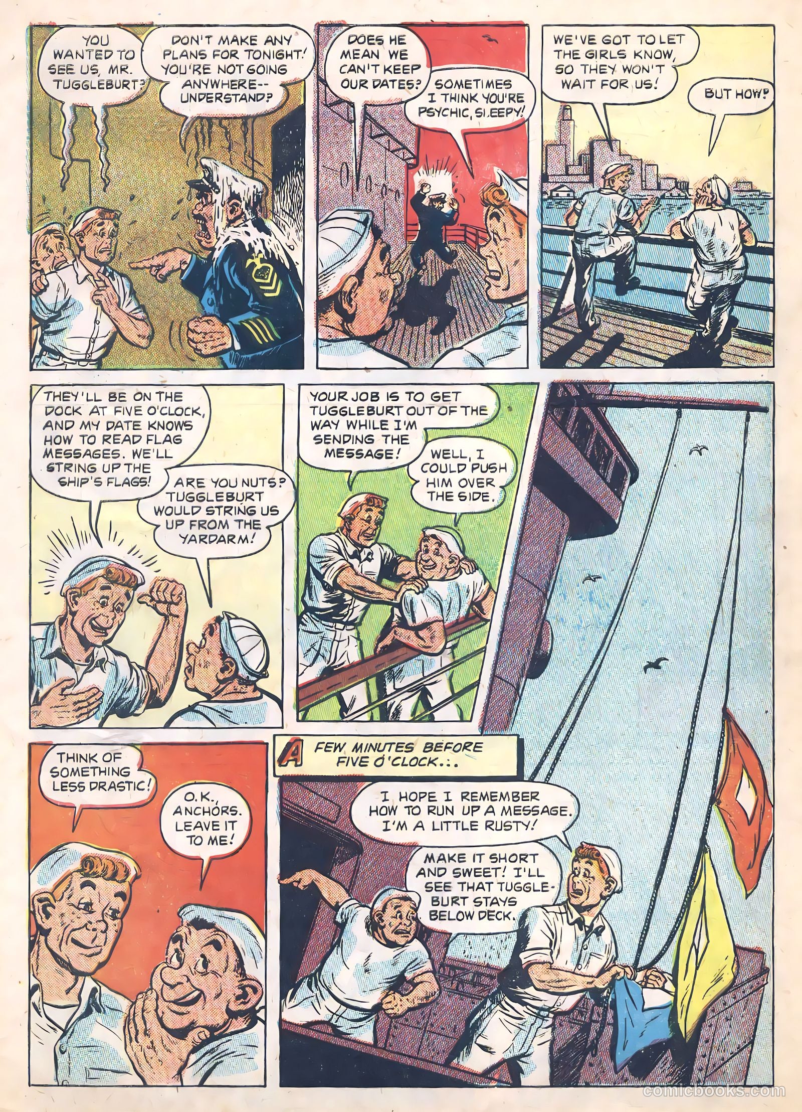 Anchors Andrews #1 (1953) — page 31 of 36