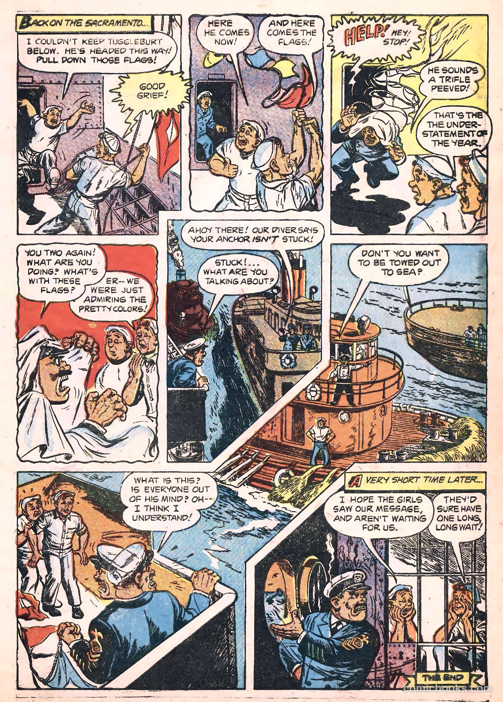 Anchors Andrews #1 (1953) — page 33 of 36