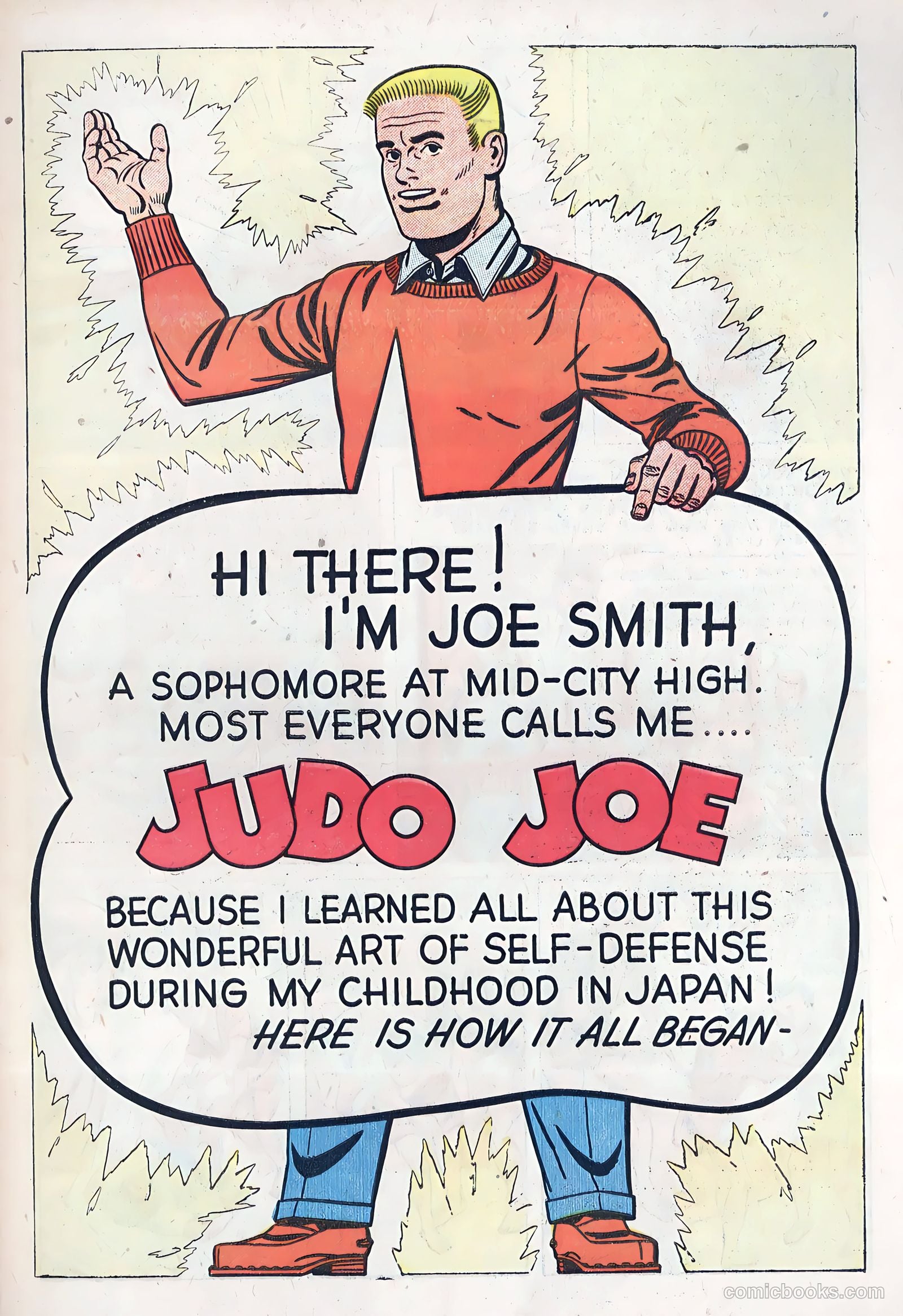 Judo Joe #1 (1958) — page 3 of 36