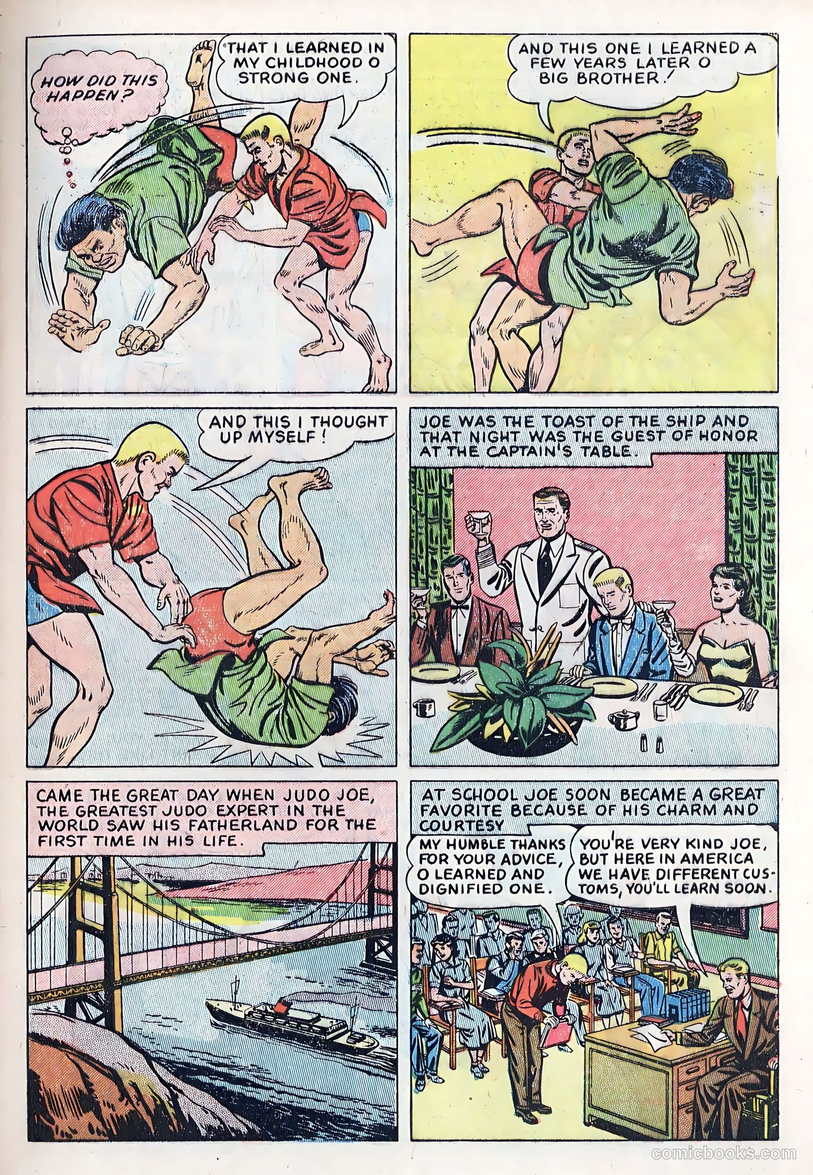 Judo Joe #1 (1958) — page 7 of 36
