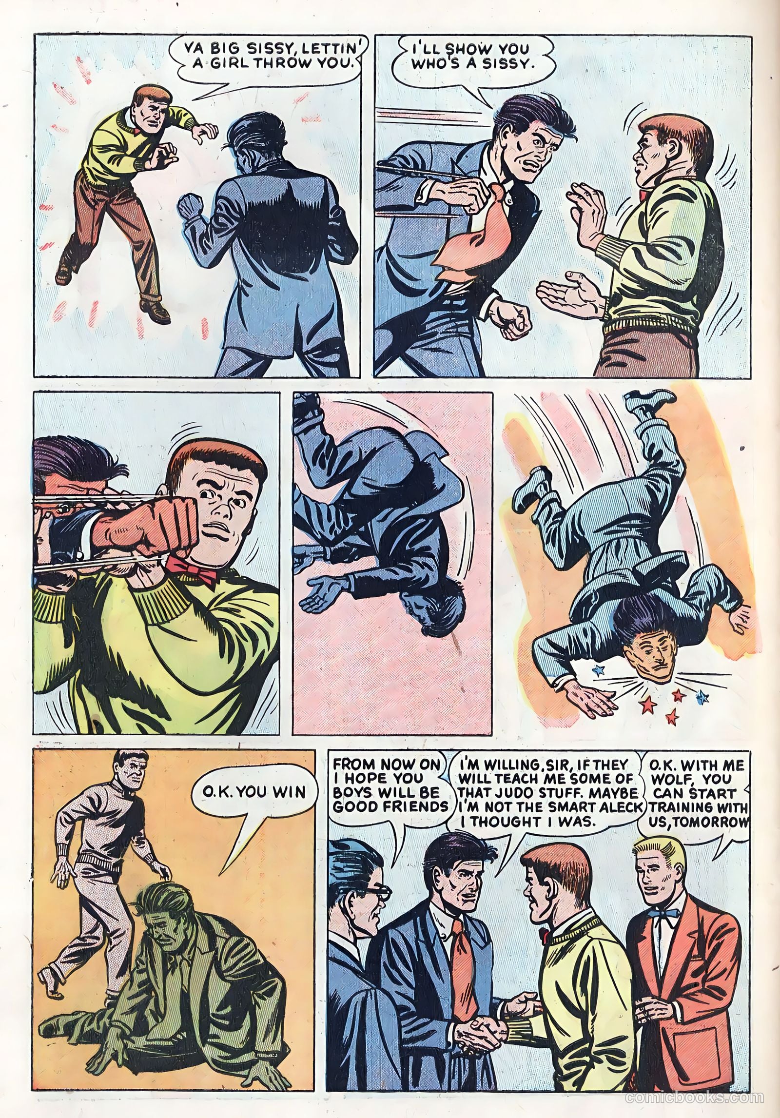 Judo Joe #1 (1958) — page 34 of 36