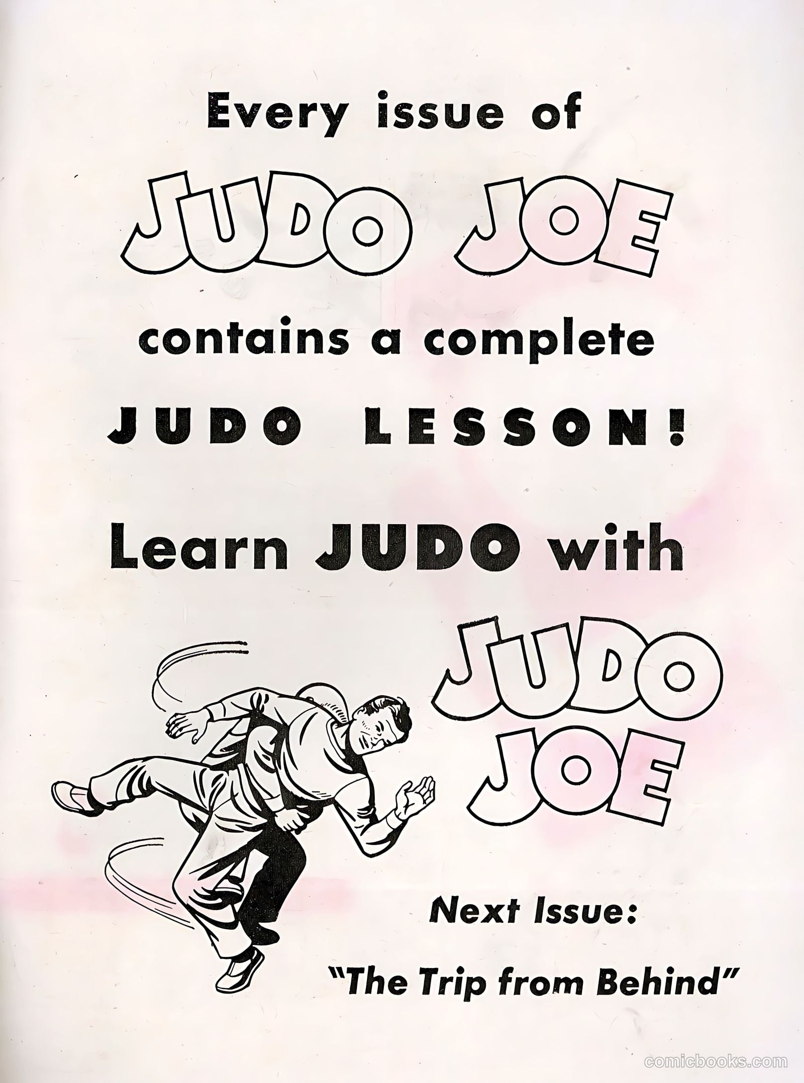 Judo Joe #1 (1958) — page 35 of 36