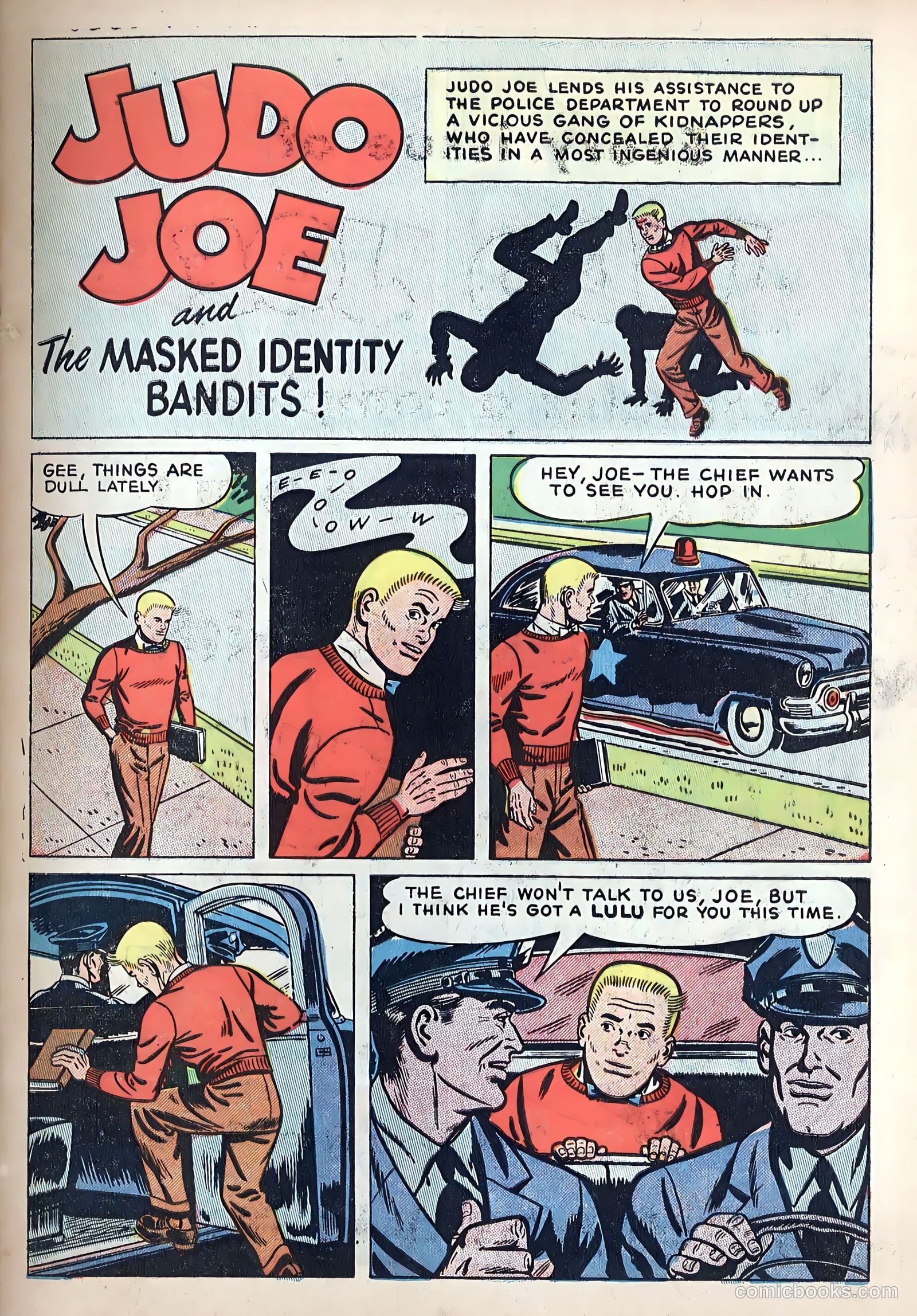 Judo Joe #2 (1958) — page 3 of 36