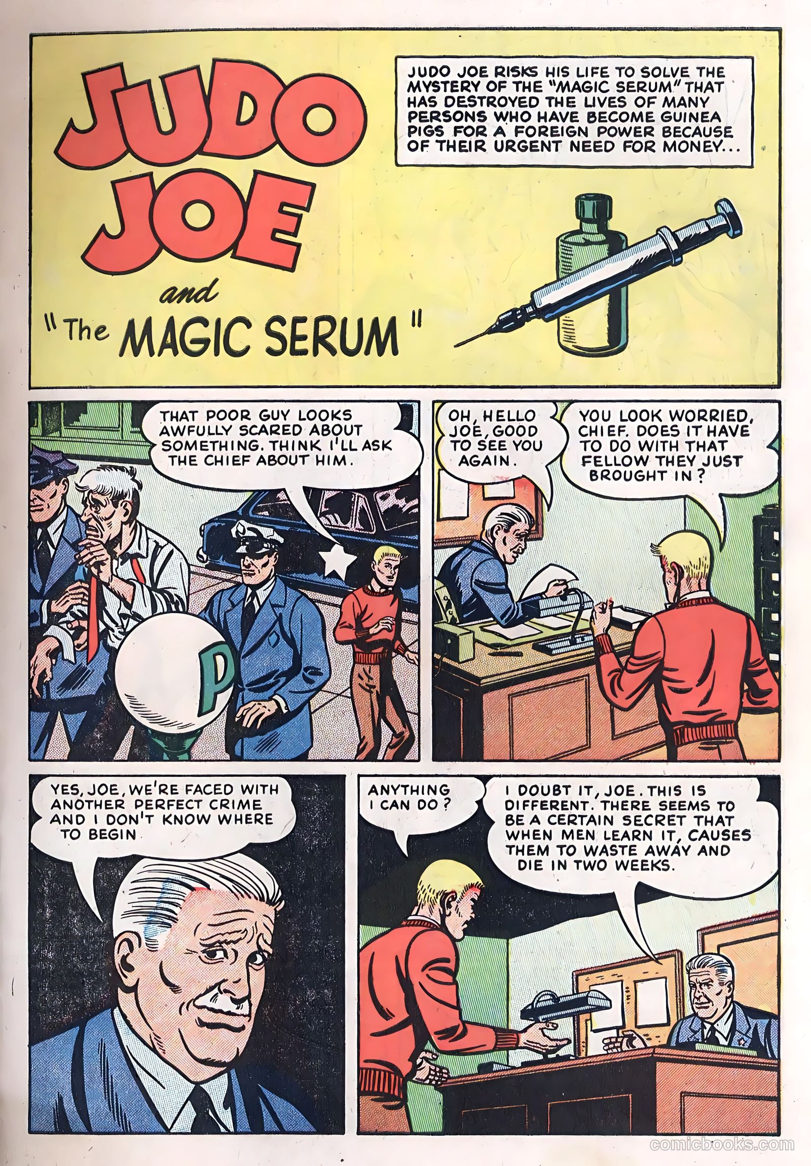 Judo Joe #3 (1958) — page 3 of 36