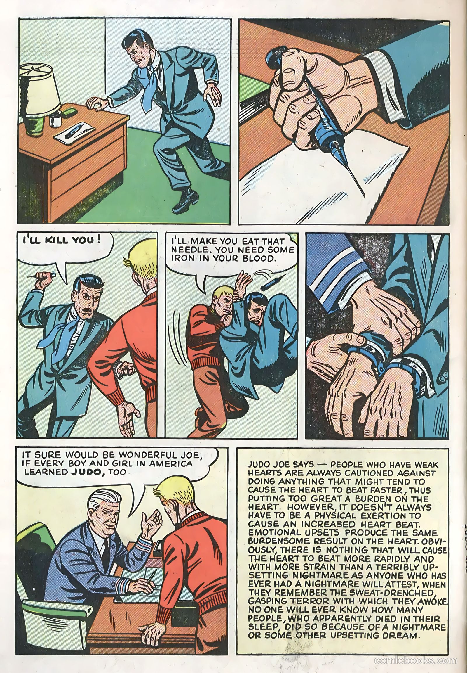 Judo Joe #3 (1958) — page 34 of 36