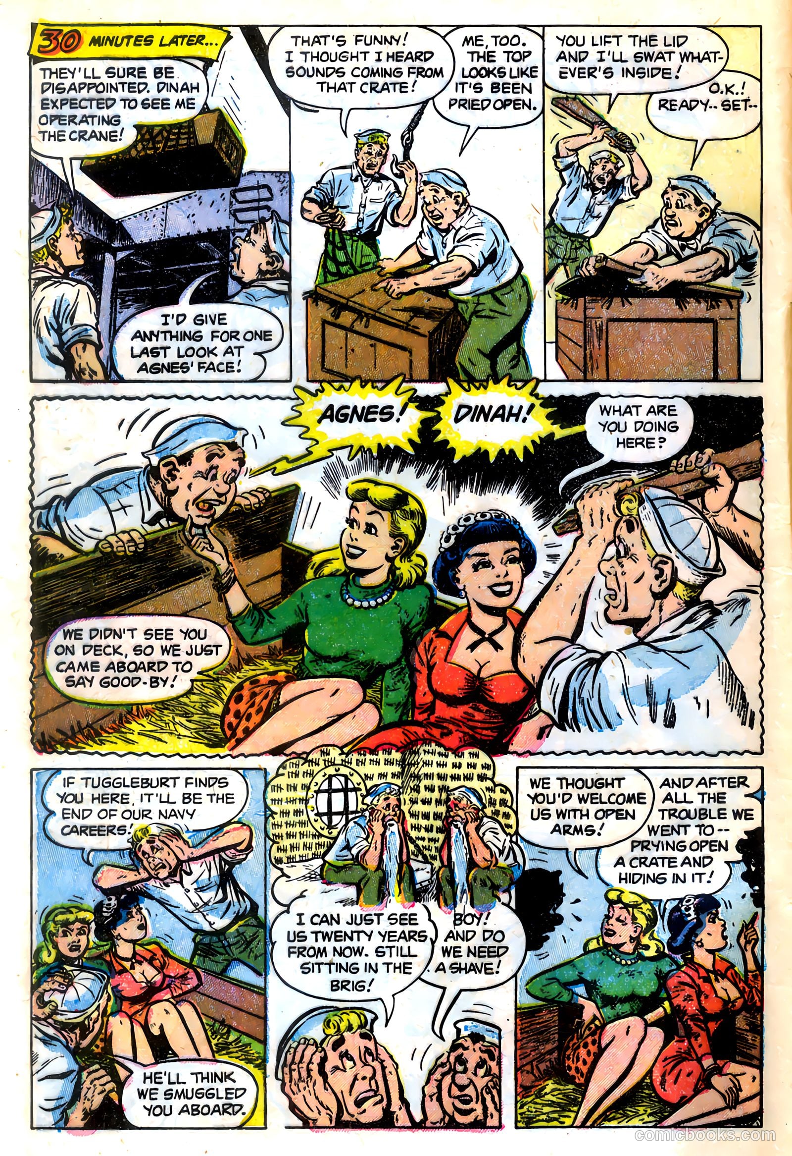 Anchors, The Salt Water Daffy #2 (1953) — page 4 of 37
