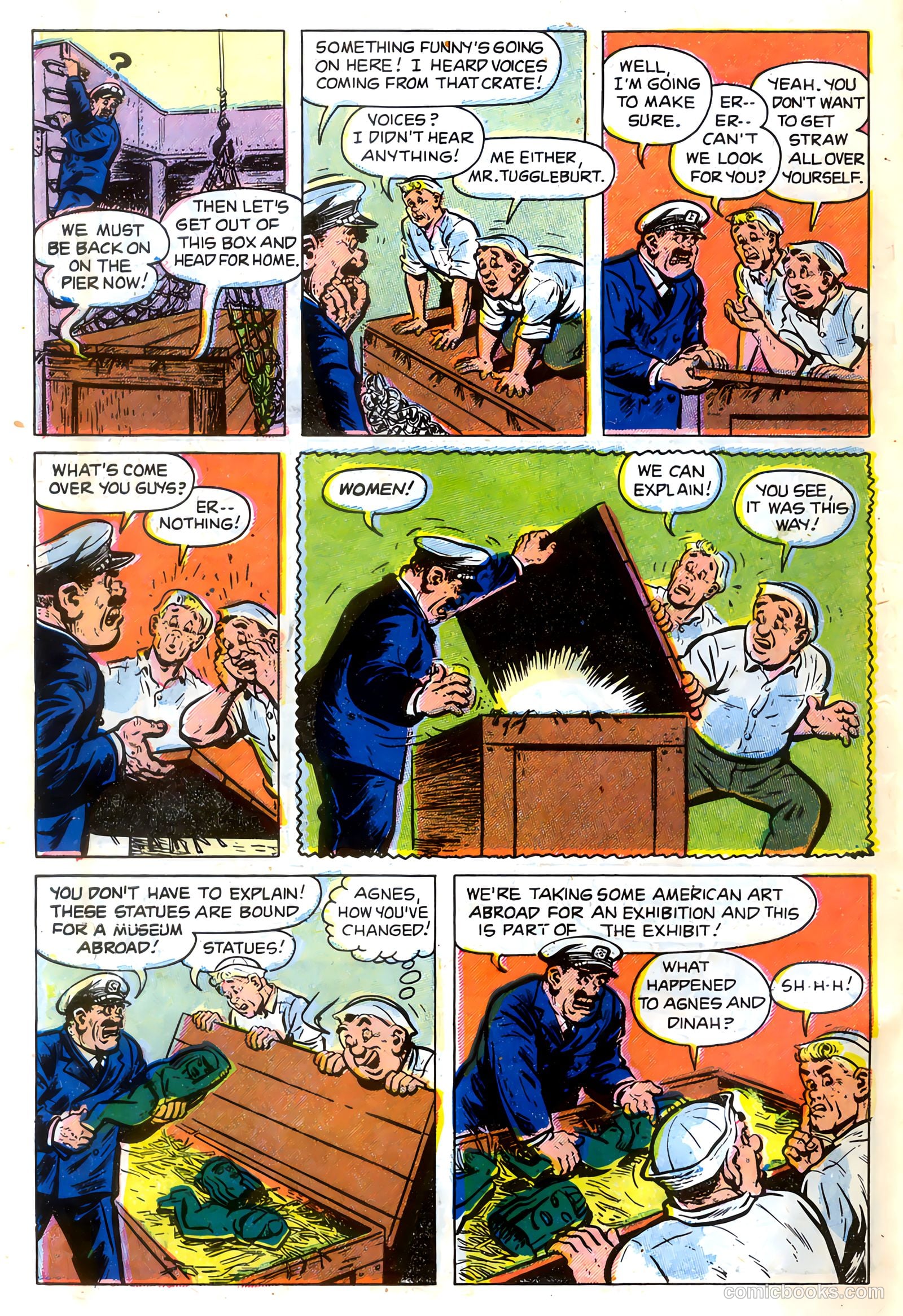 Anchors, The Salt Water Daffy #2 (1953) — page 6 of 37