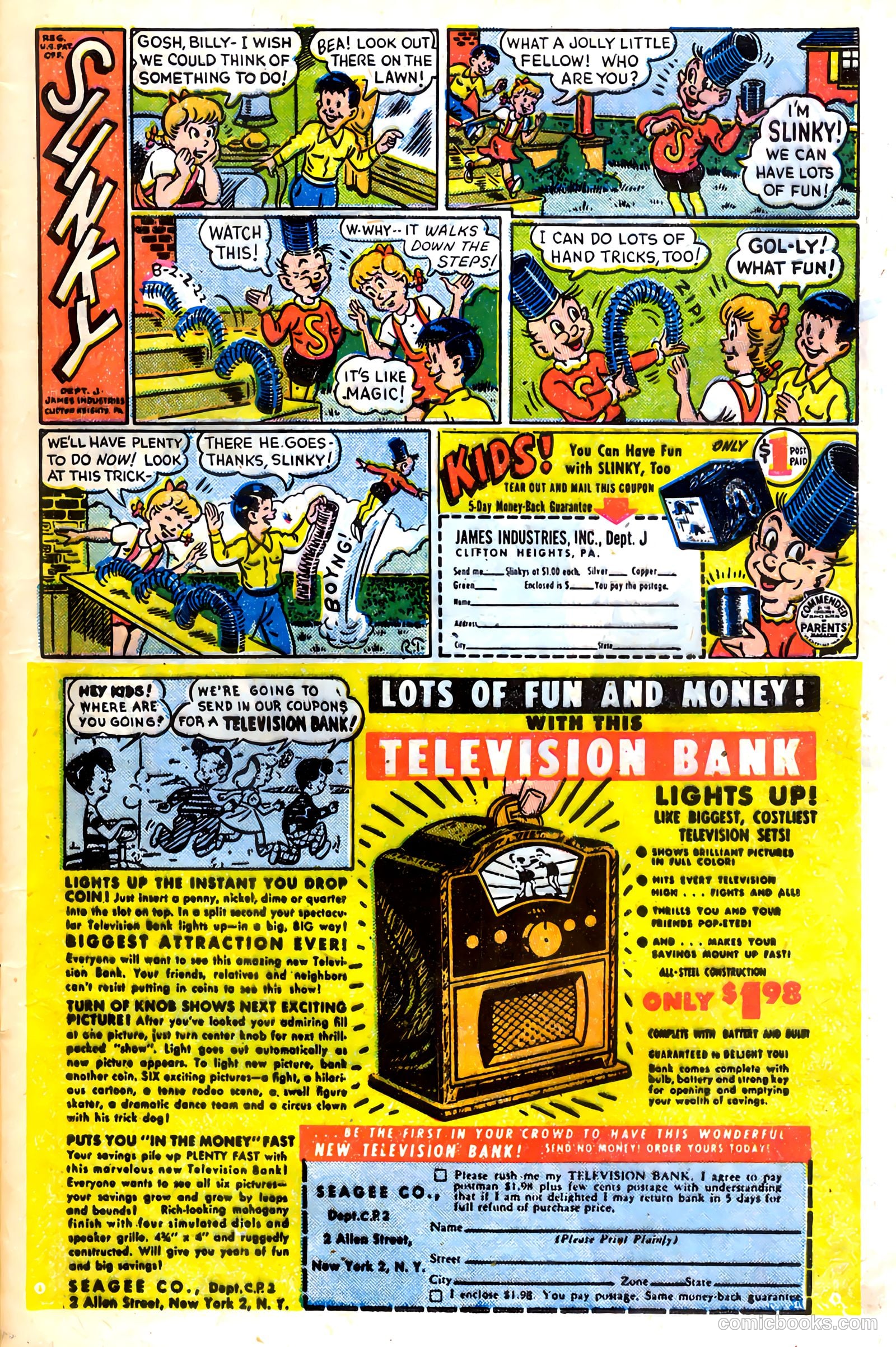 Anchors, The Salt Water Daffy #2 (1953) — page 9 of 37
