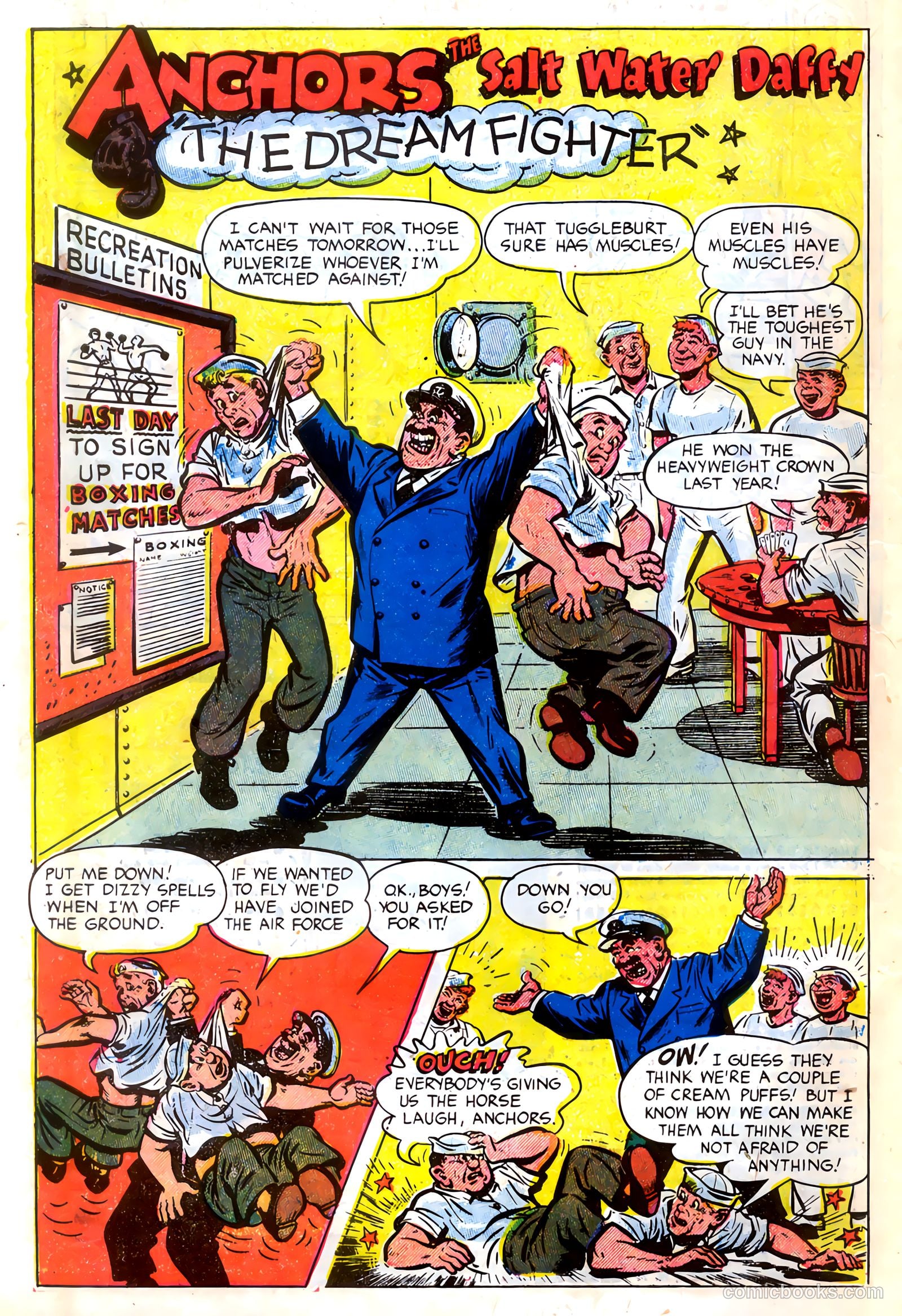 Anchors, The Salt Water Daffy #2 (1953) — page 10 of 37
