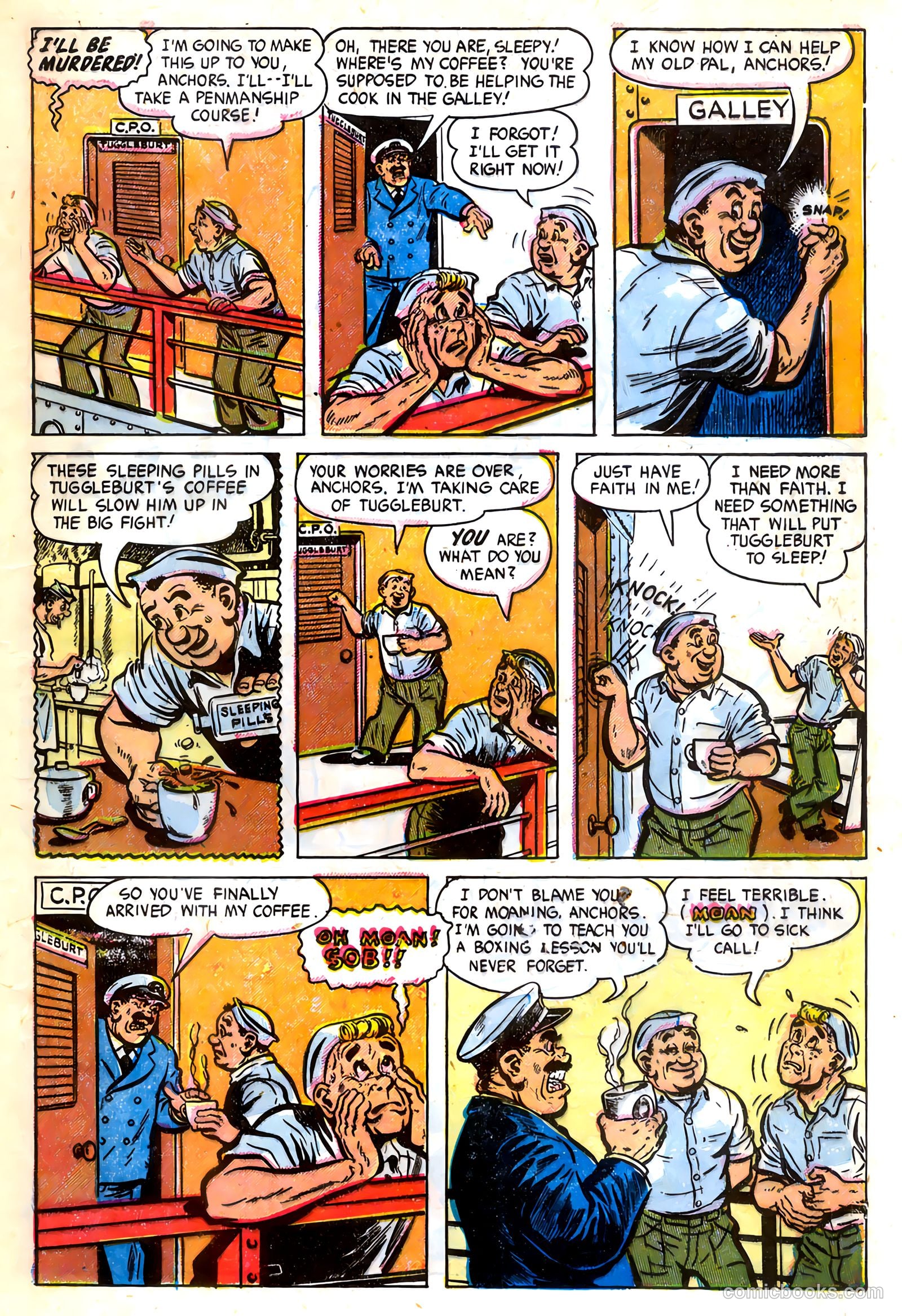 Anchors, The Salt Water Daffy #2 (1953) — page 13 of 37