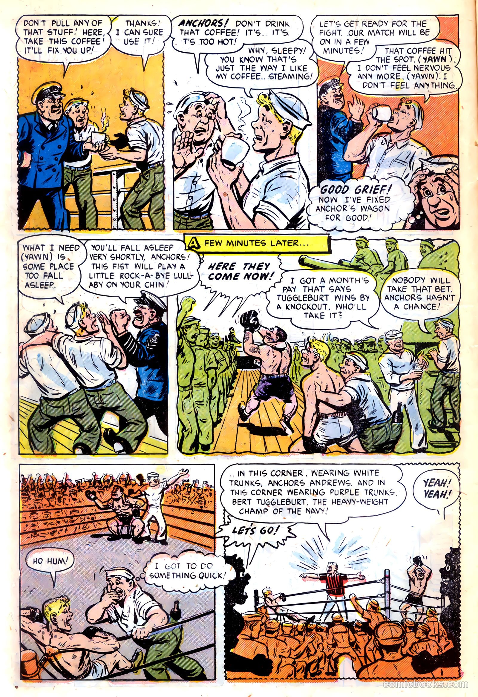 Anchors, The Salt Water Daffy #2 (1953) — page 14 of 37