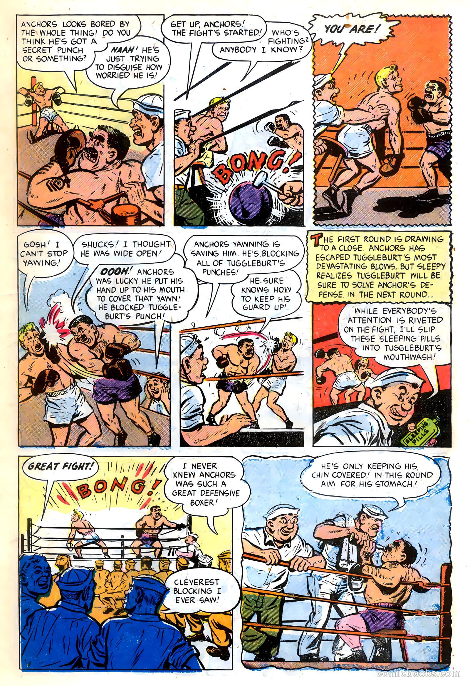 Anchors, The Salt Water Daffy #2 (1953) — page 15 of 37