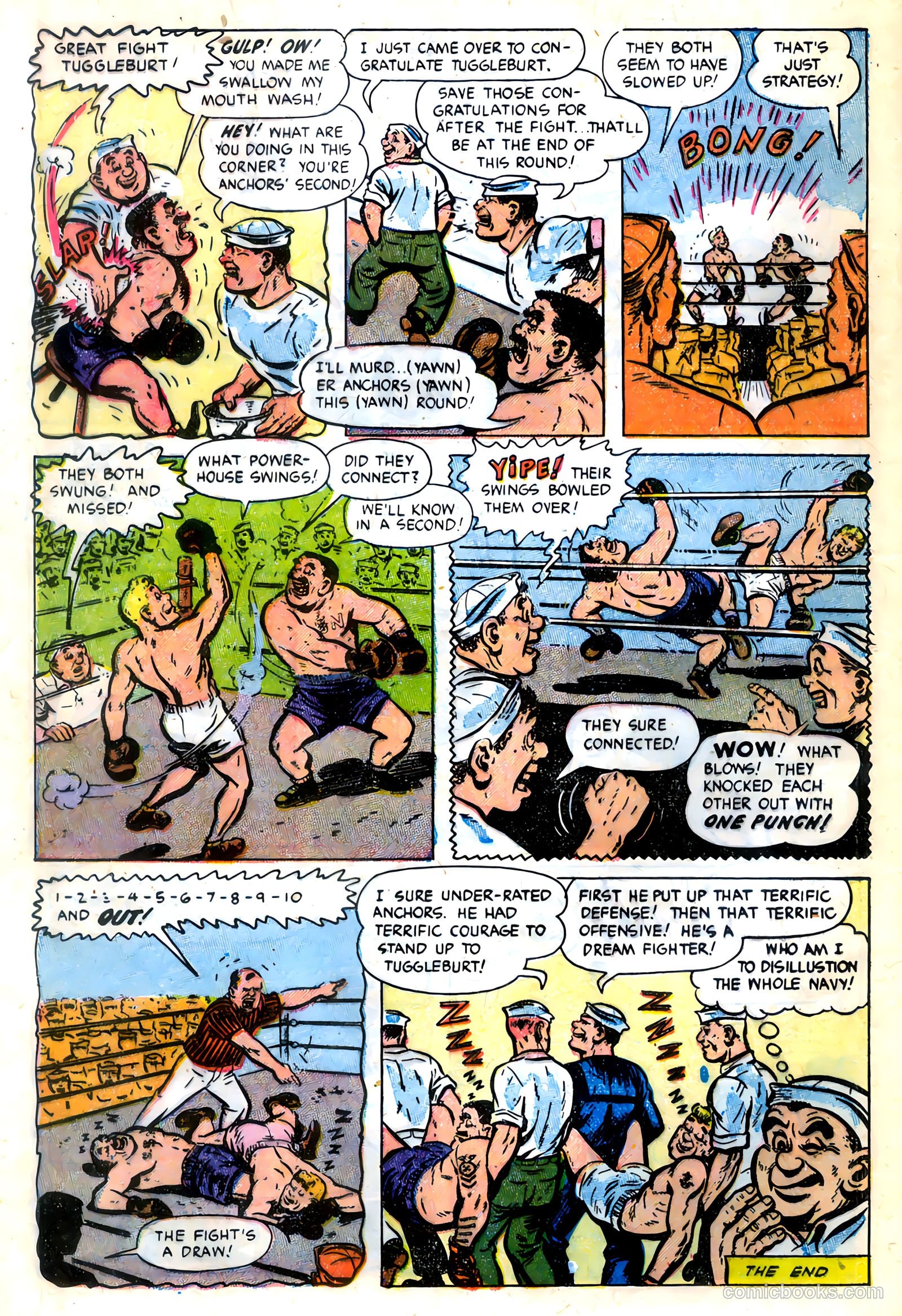 Anchors, The Salt Water Daffy #2 (1953) — page 16 of 37