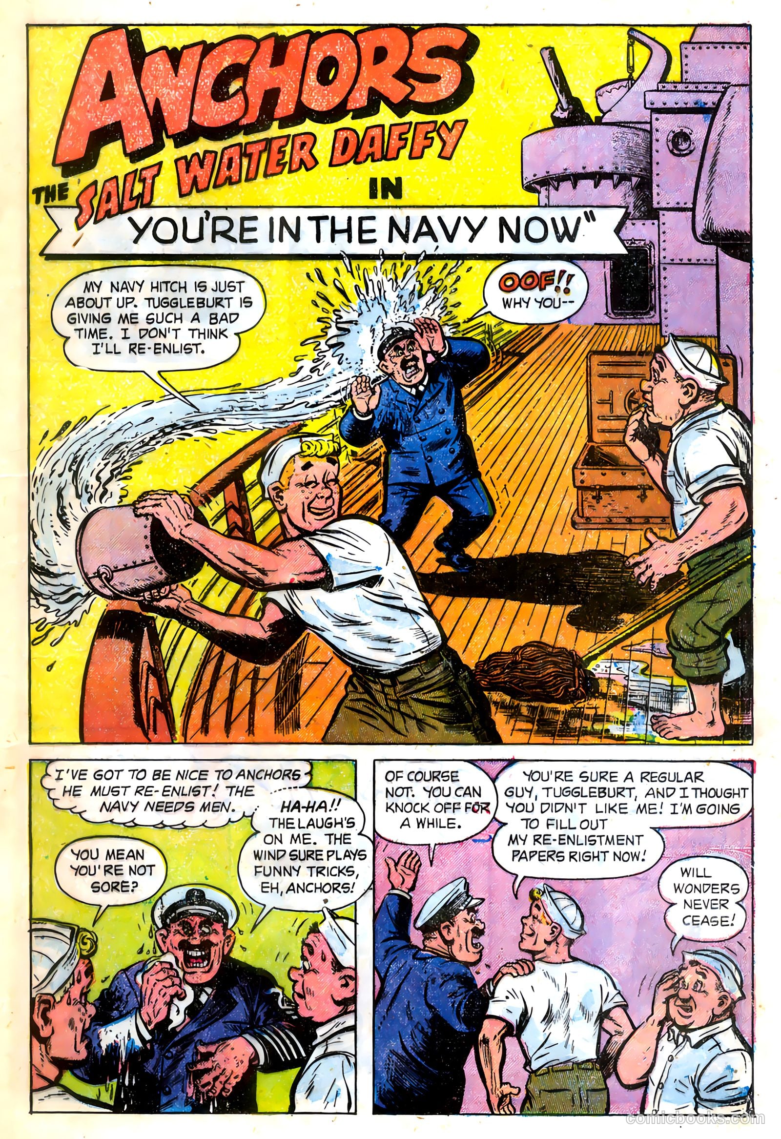 Anchors, The Salt Water Daffy #2 (1953) — page 17 of 37