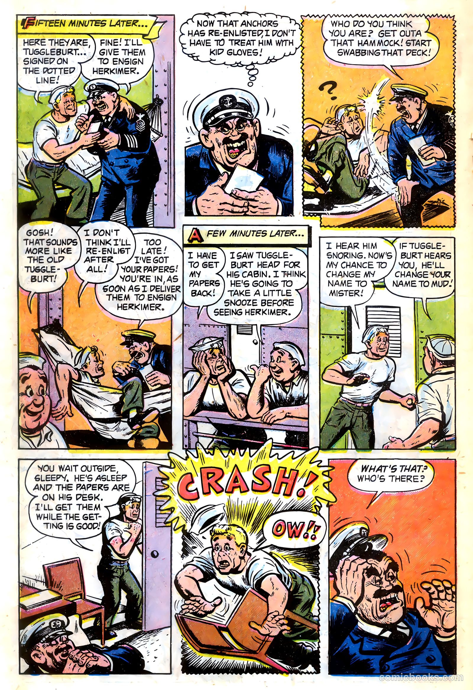 Anchors, The Salt Water Daffy #2 (1953) — page 18 of 37