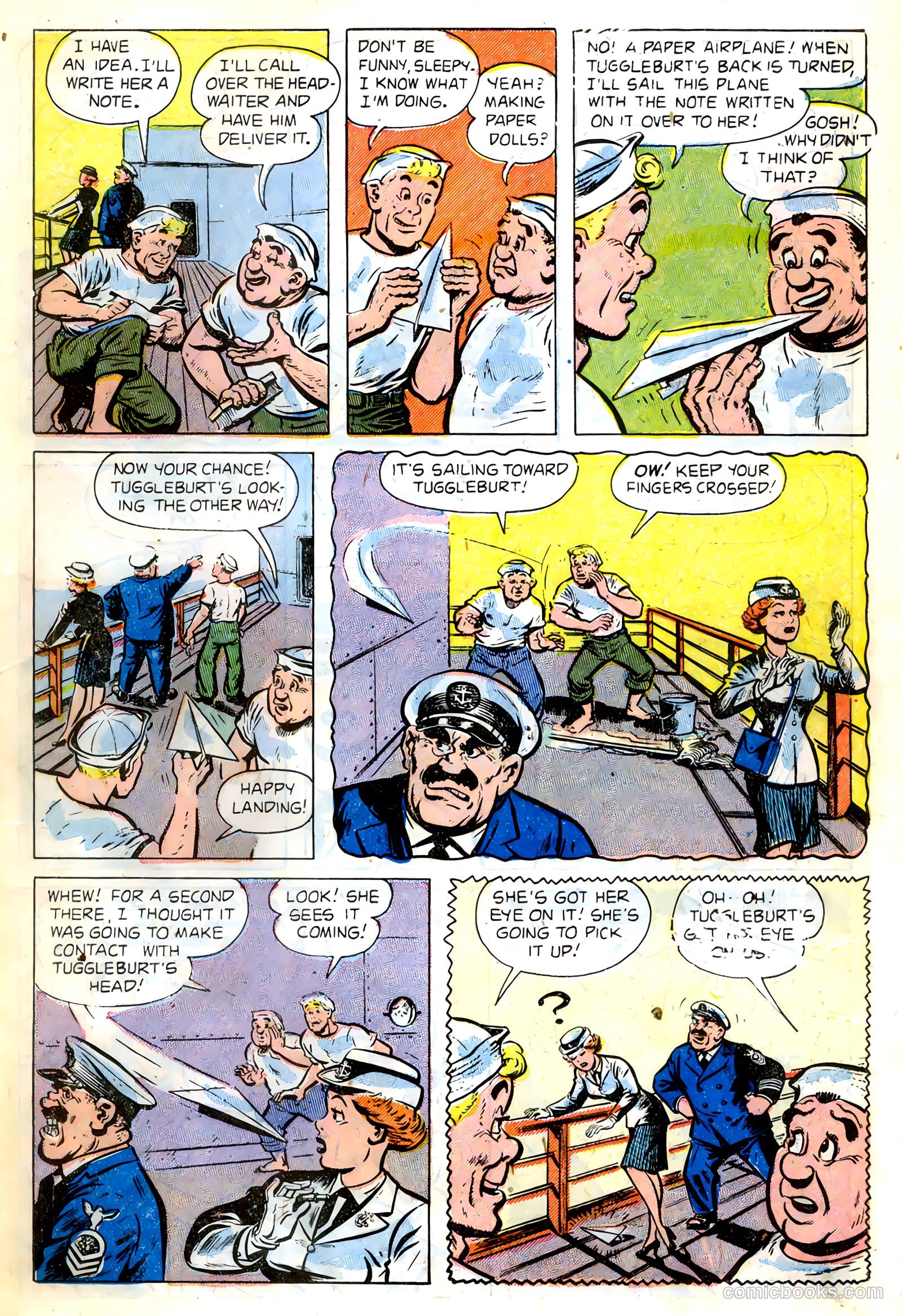 Anchors, The Salt Water Daffy #2 (1953) — page 23 of 37