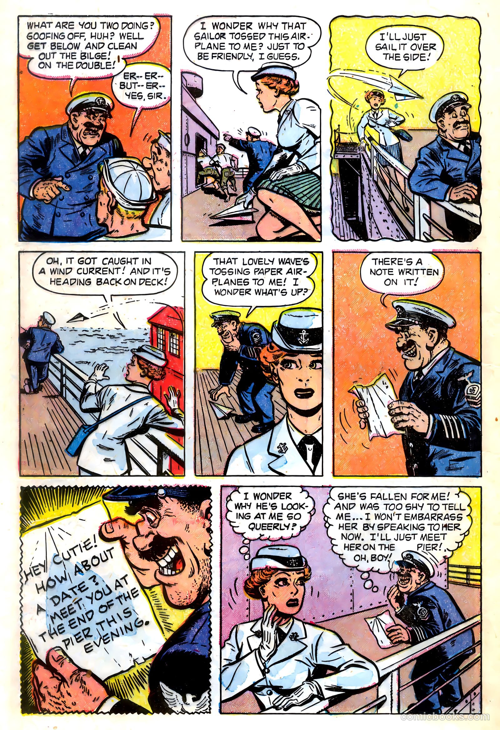 Anchors, The Salt Water Daffy #2 (1953) — page 24 of 37