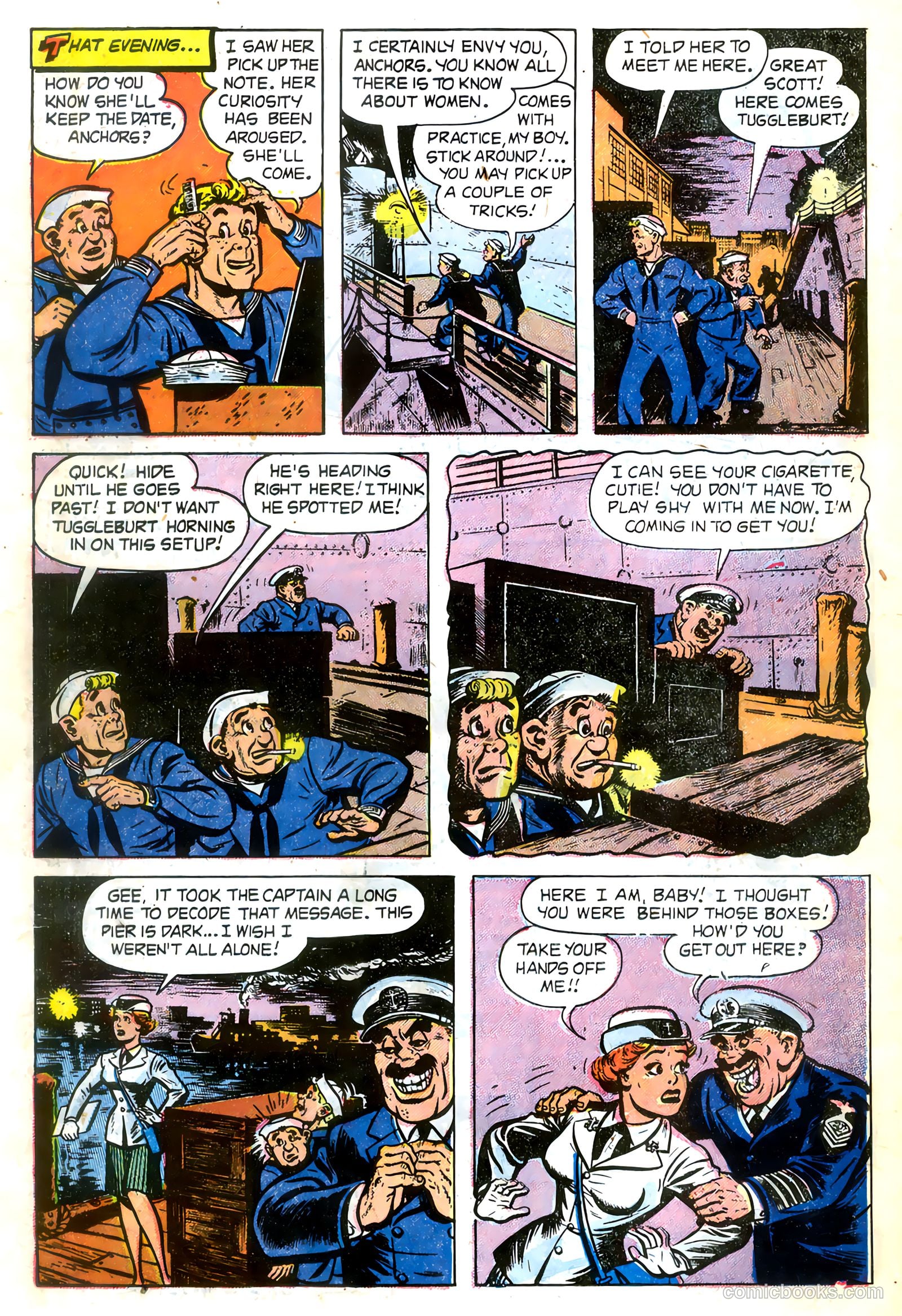Anchors, The Salt Water Daffy #2 (1953) — page 26 of 37