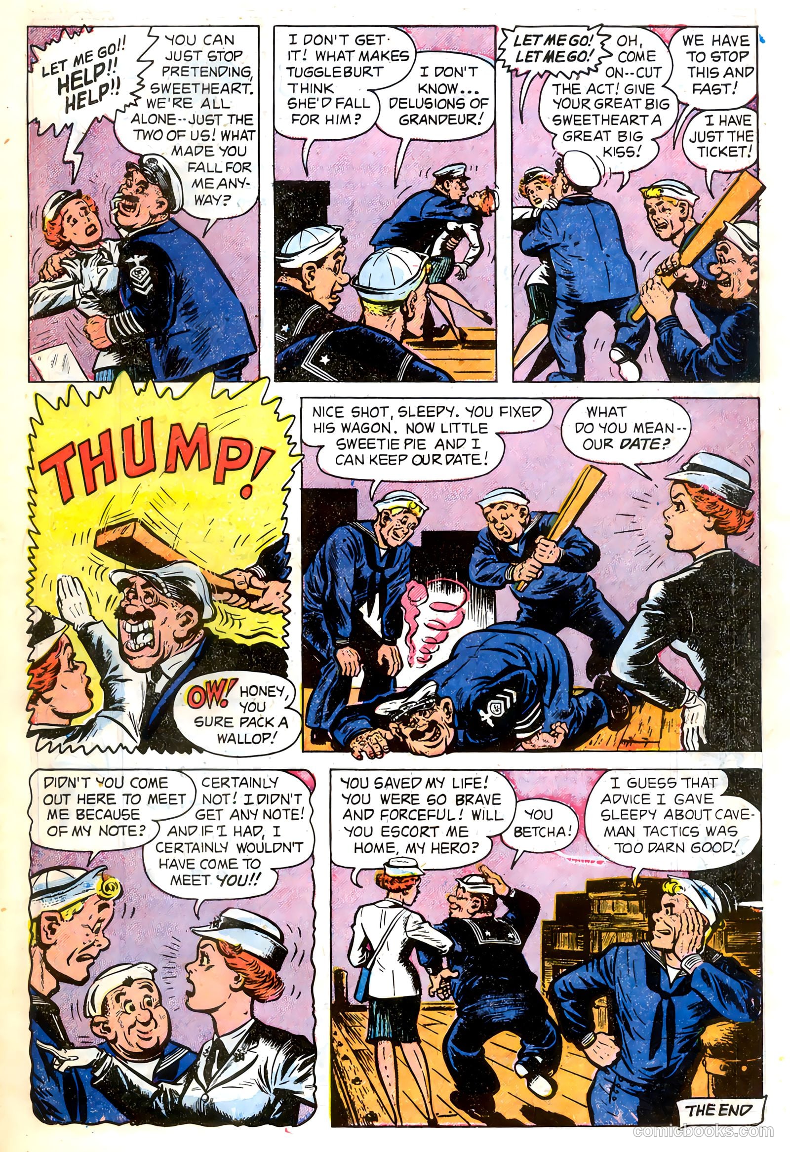 Anchors, The Salt Water Daffy #2 (1953) — page 27 of 37