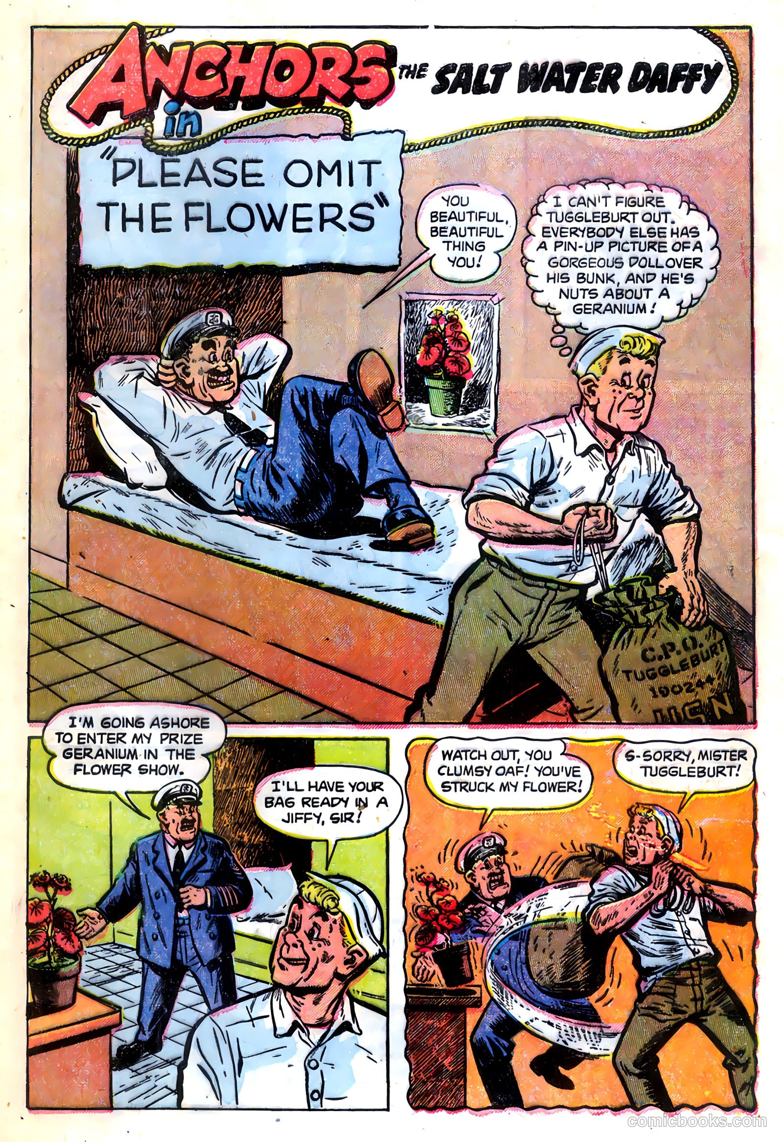 Anchors, The Salt Water Daffy #2 (1953) — page 29 of 37