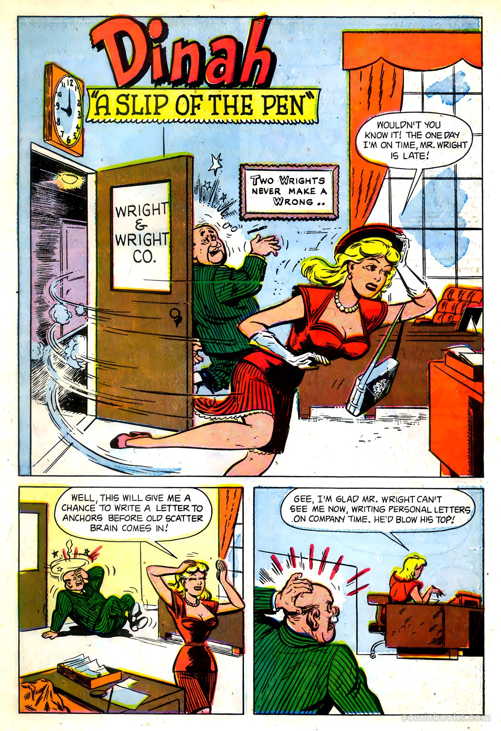 Anchors, The Salt Water Daffy #3 (1953) — page 7 of 36