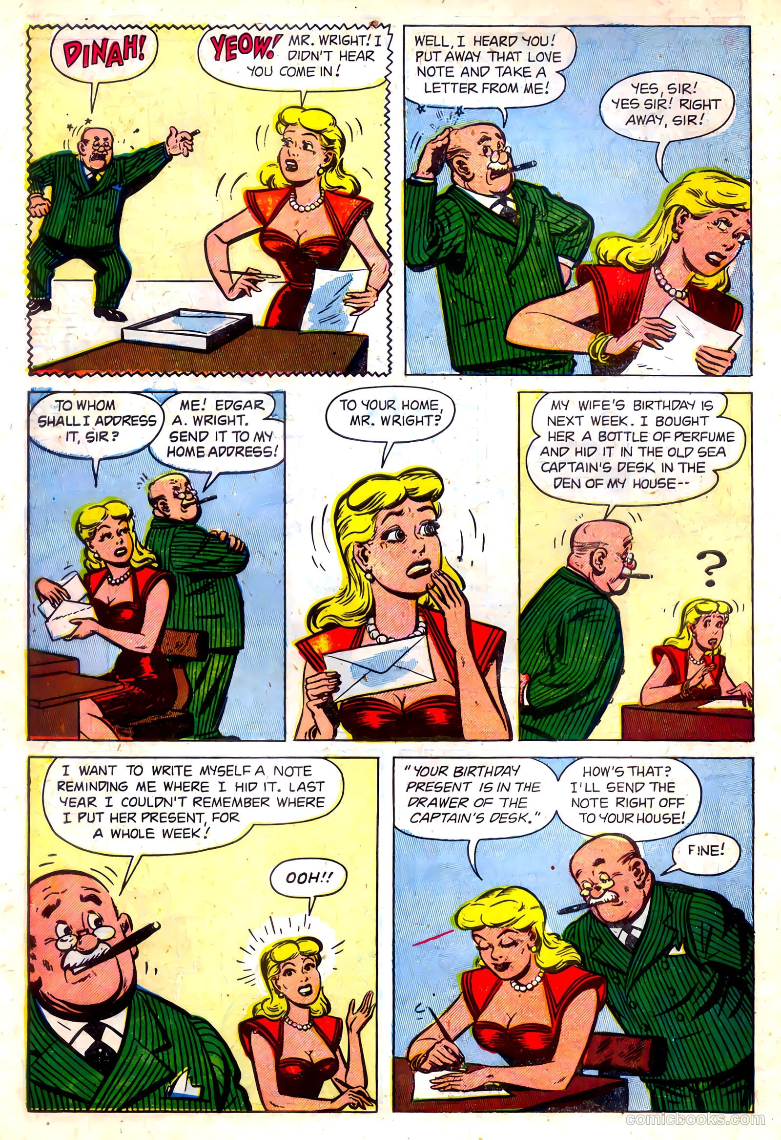 Anchors, The Salt Water Daffy #3 (1953) — page 8 of 36