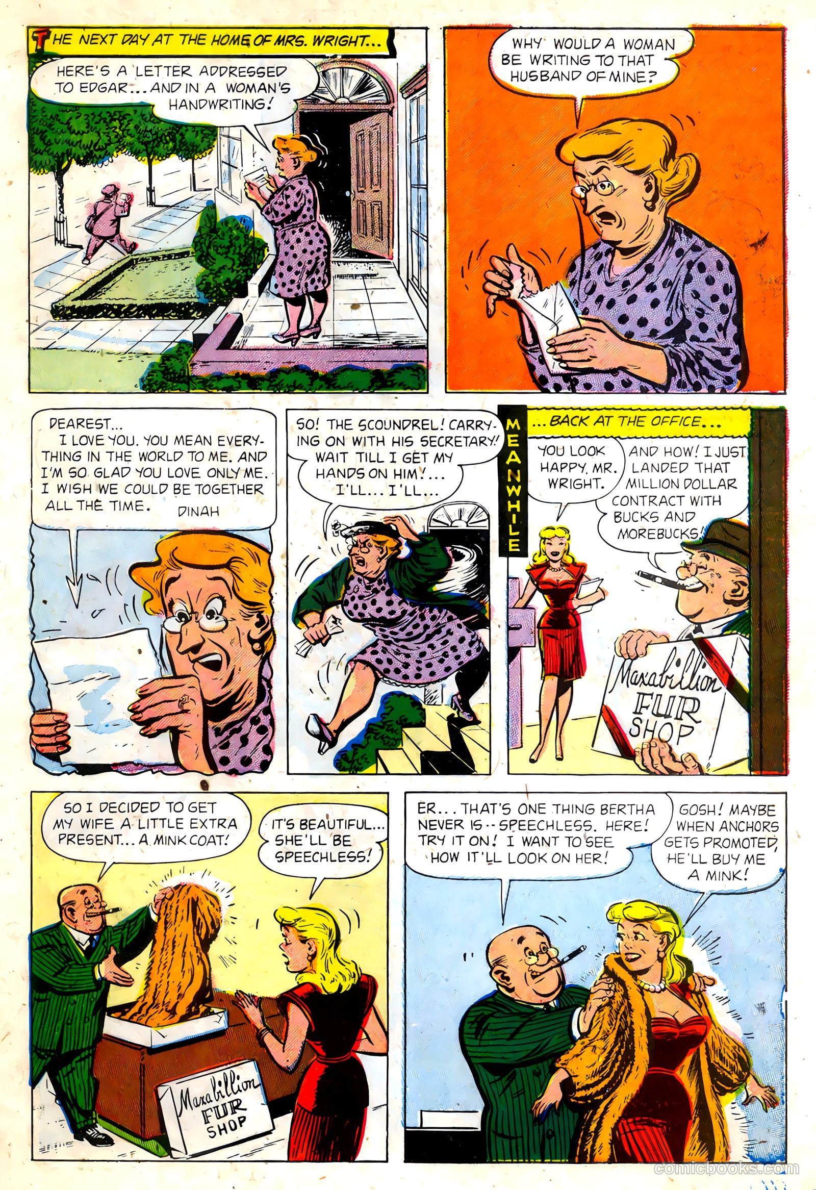 Anchors, The Salt Water Daffy #3 (1953) — page 9 of 36