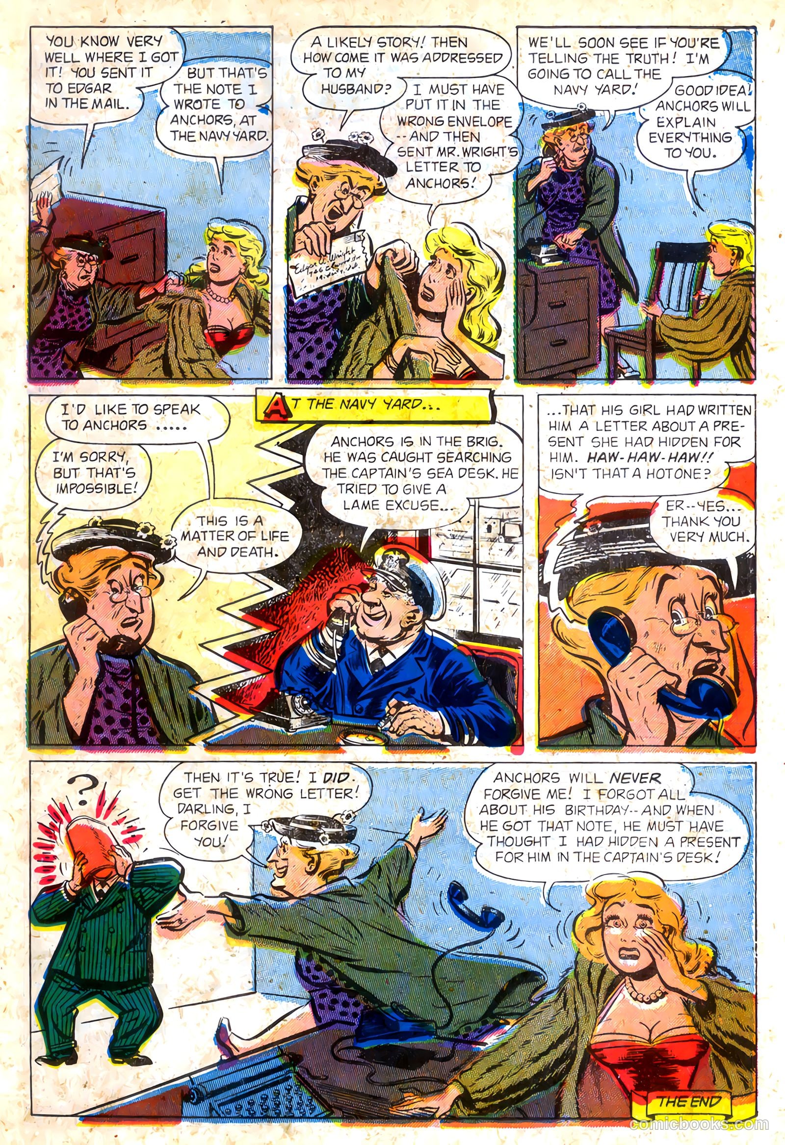 Anchors, The Salt Water Daffy #3 (1953) — page 11 of 36