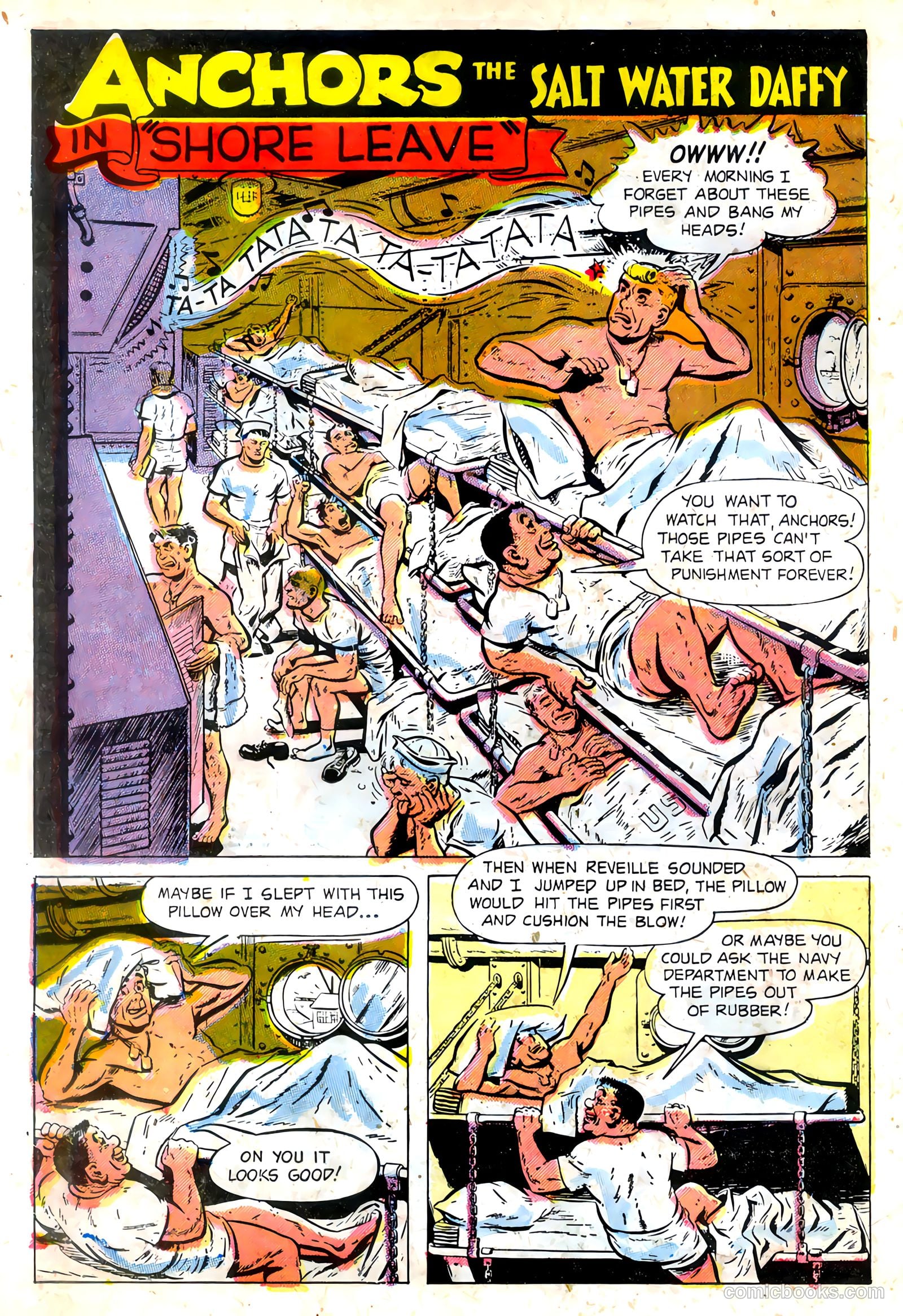 Anchors, The Salt Water Daffy #3 (1953) — page 12 of 36