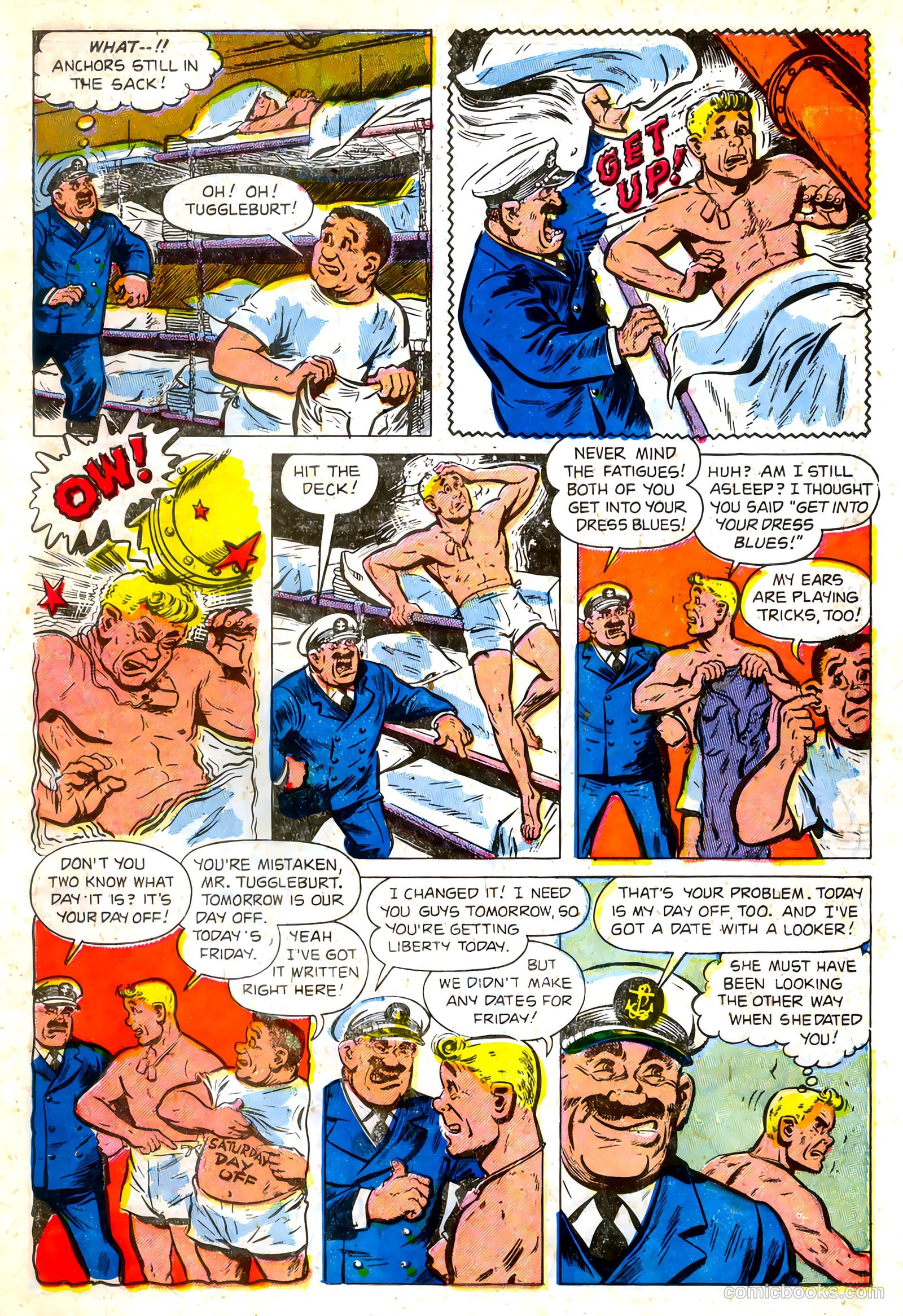 Anchors, The Salt Water Daffy #3 (1953) — page 13 of 36