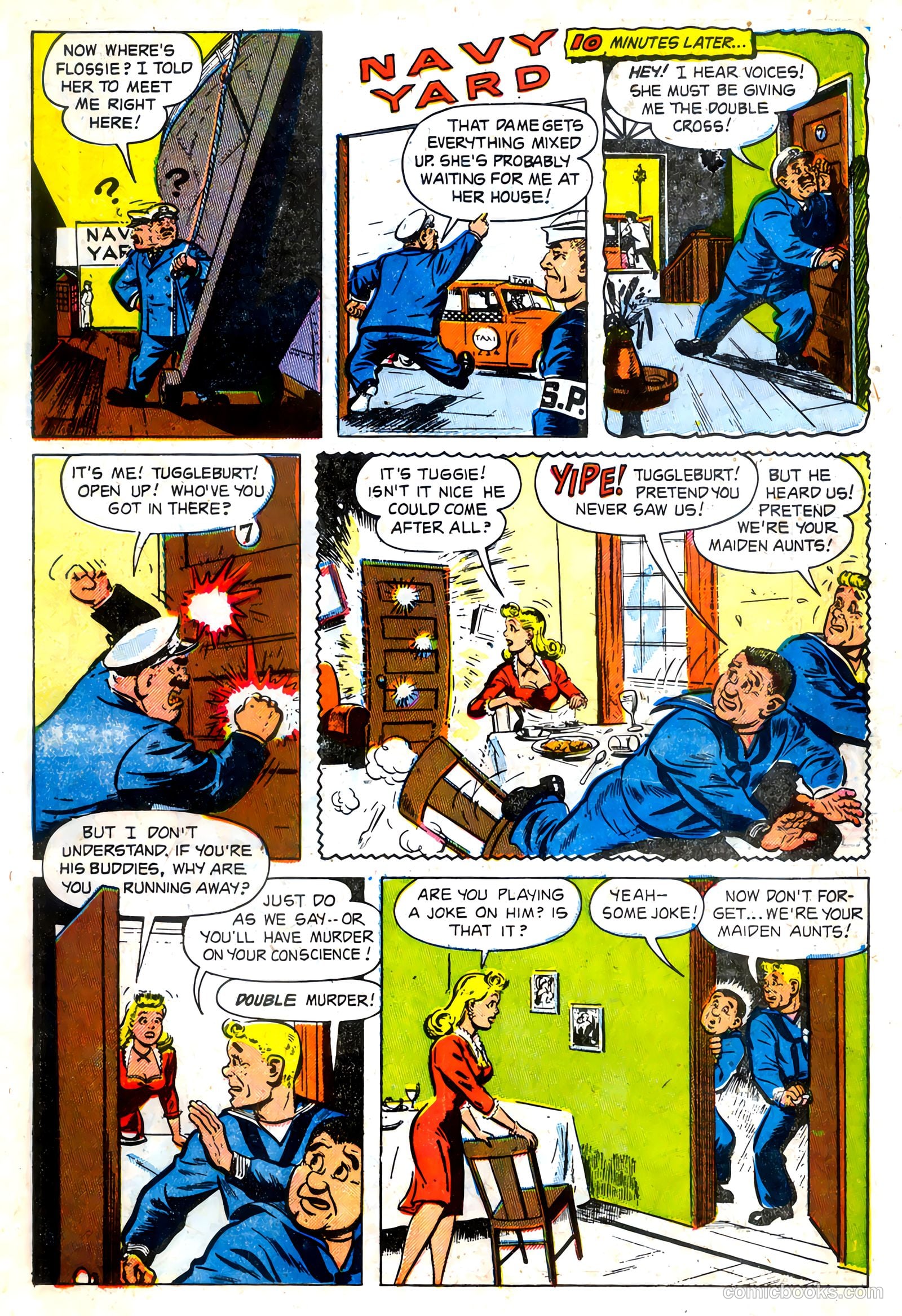 Anchors, The Salt Water Daffy #3 (1953) — page 15 of 36