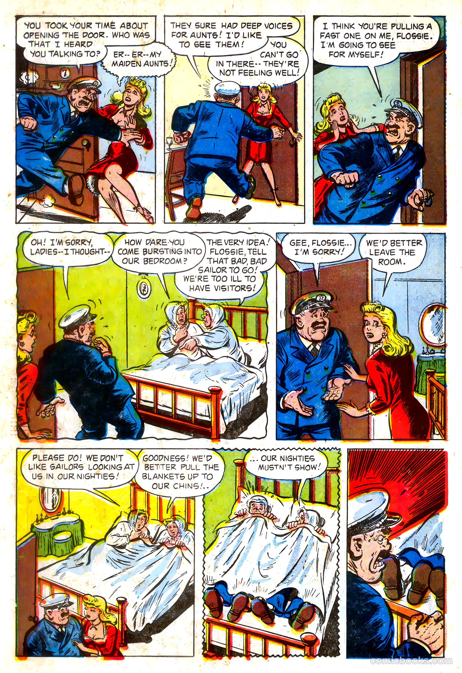 Anchors, The Salt Water Daffy #3 (1953) — page 16 of 36