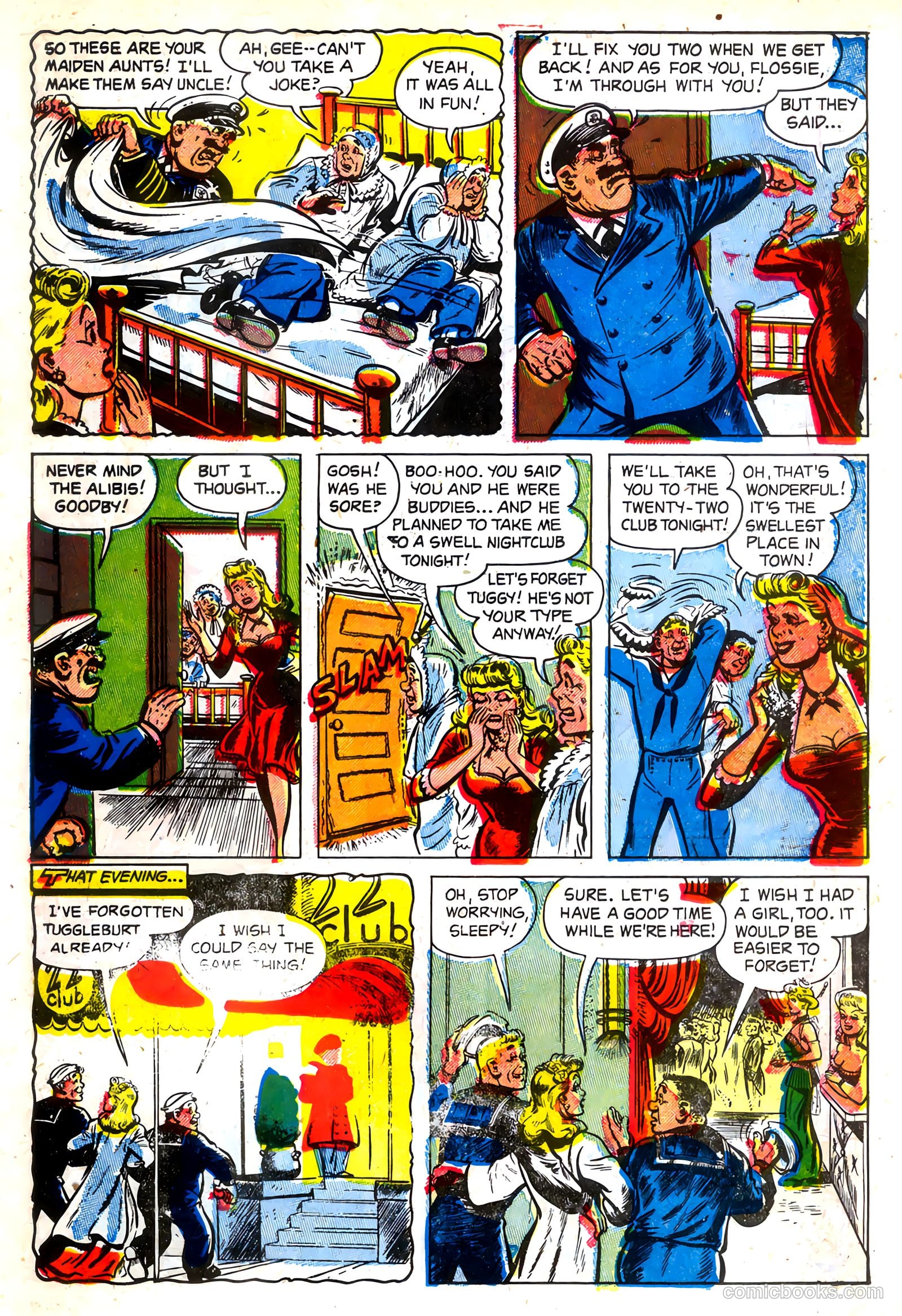 Anchors, The Salt Water Daffy #3 (1953) — page 17 of 36