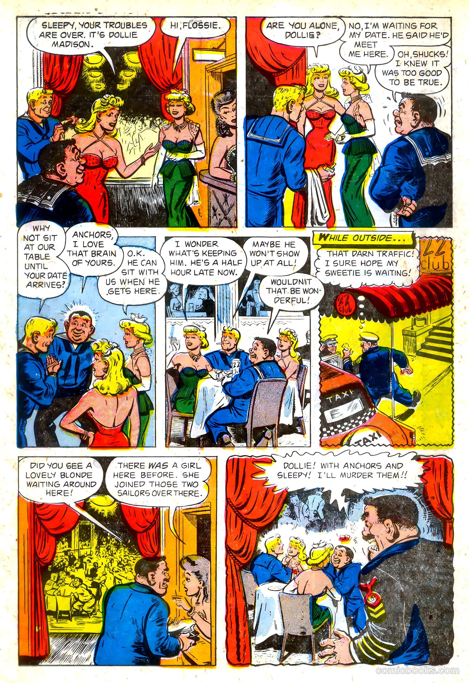 Anchors, The Salt Water Daffy #3 (1953) — page 18 of 36