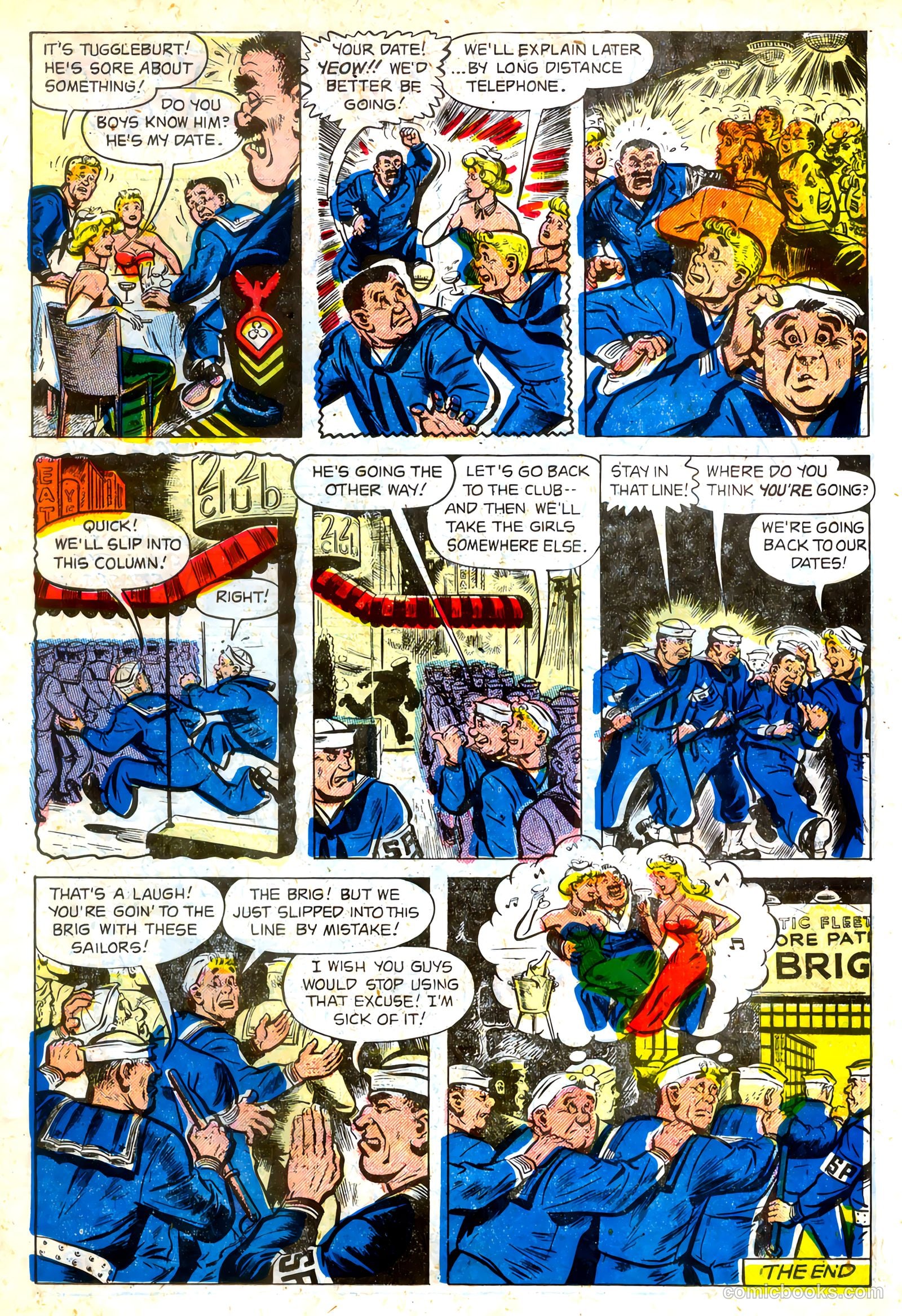 Anchors, The Salt Water Daffy #3 (1953) — page 19 of 36