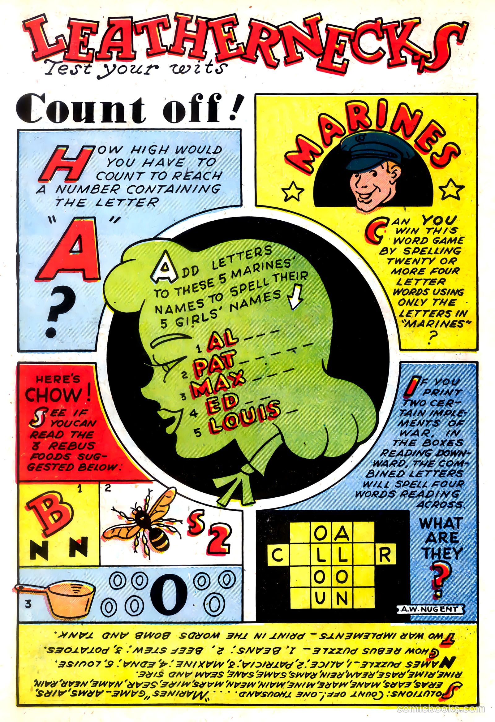 Anchors, The Salt Water Daffy #3 (1953) — page 20 of 36