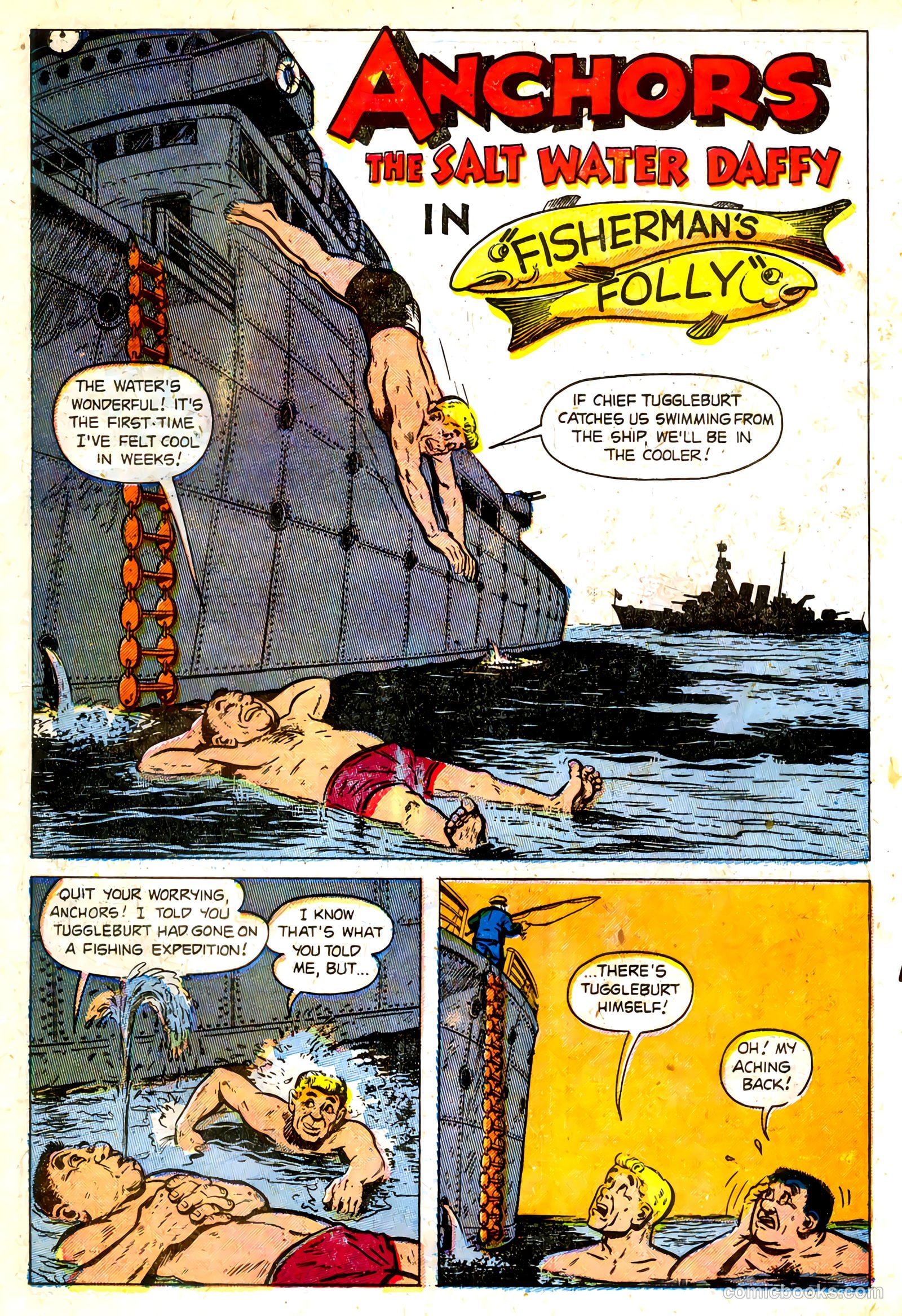Anchors, The Salt Water Daffy #3 (1953) — page 21 of 36