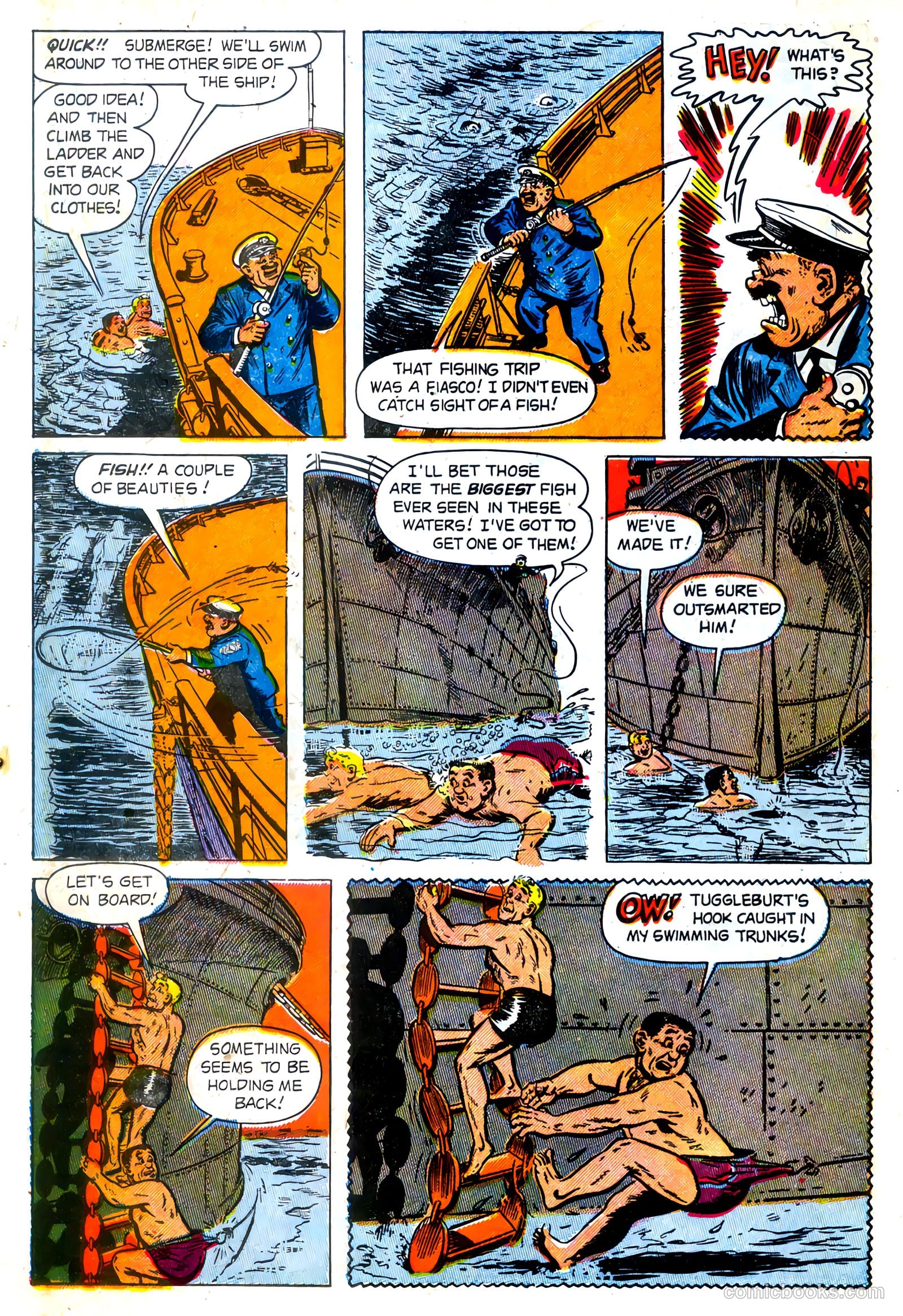 Anchors, The Salt Water Daffy #3 (1953) — page 22 of 36