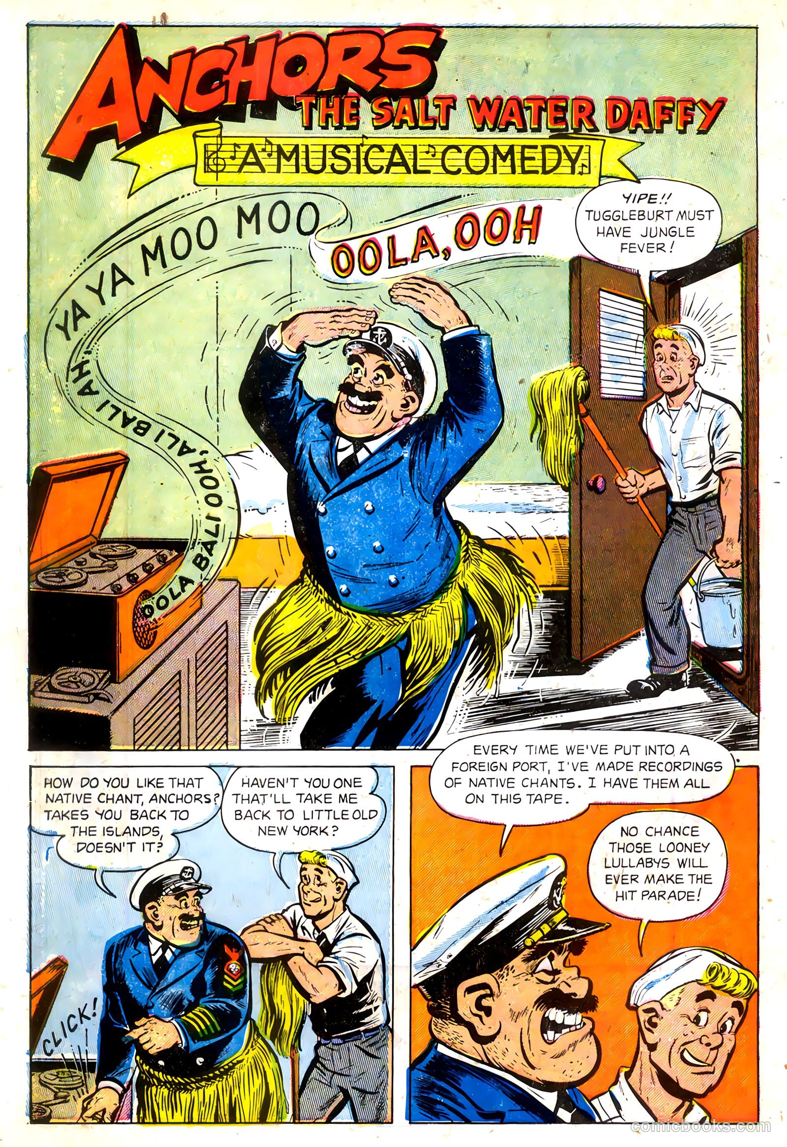 Anchors, The Salt Water Daffy #3 (1953) — page 28 of 36