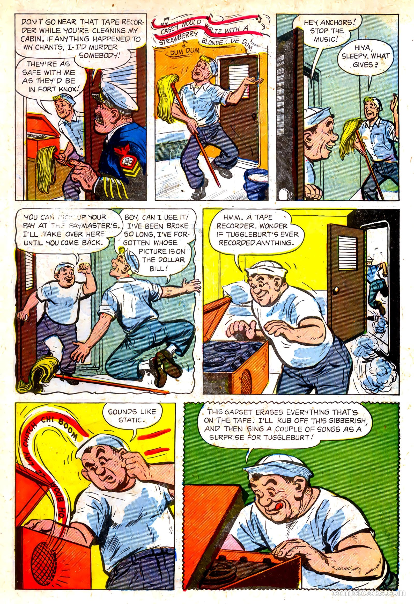 Anchors, The Salt Water Daffy #3 (1953) — page 29 of 36