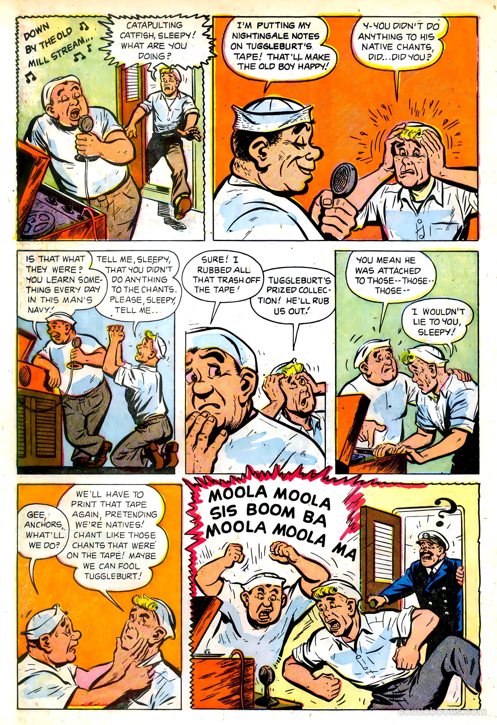 Anchors, The Salt Water Daffy #3 (1953) — page 30 of 36