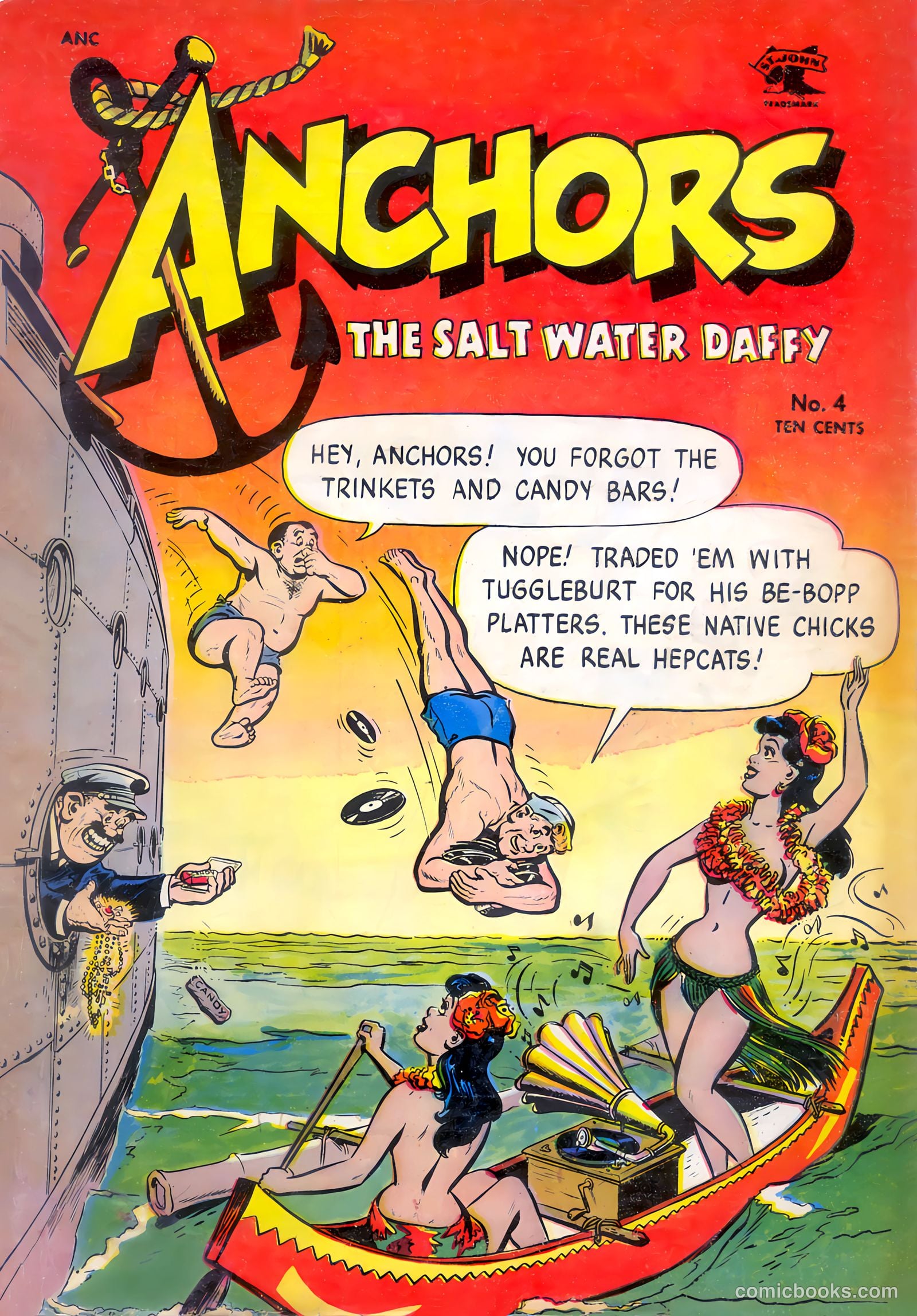 Anchors, The Salt Water Daffy #4 (1953) — page 2 of 37