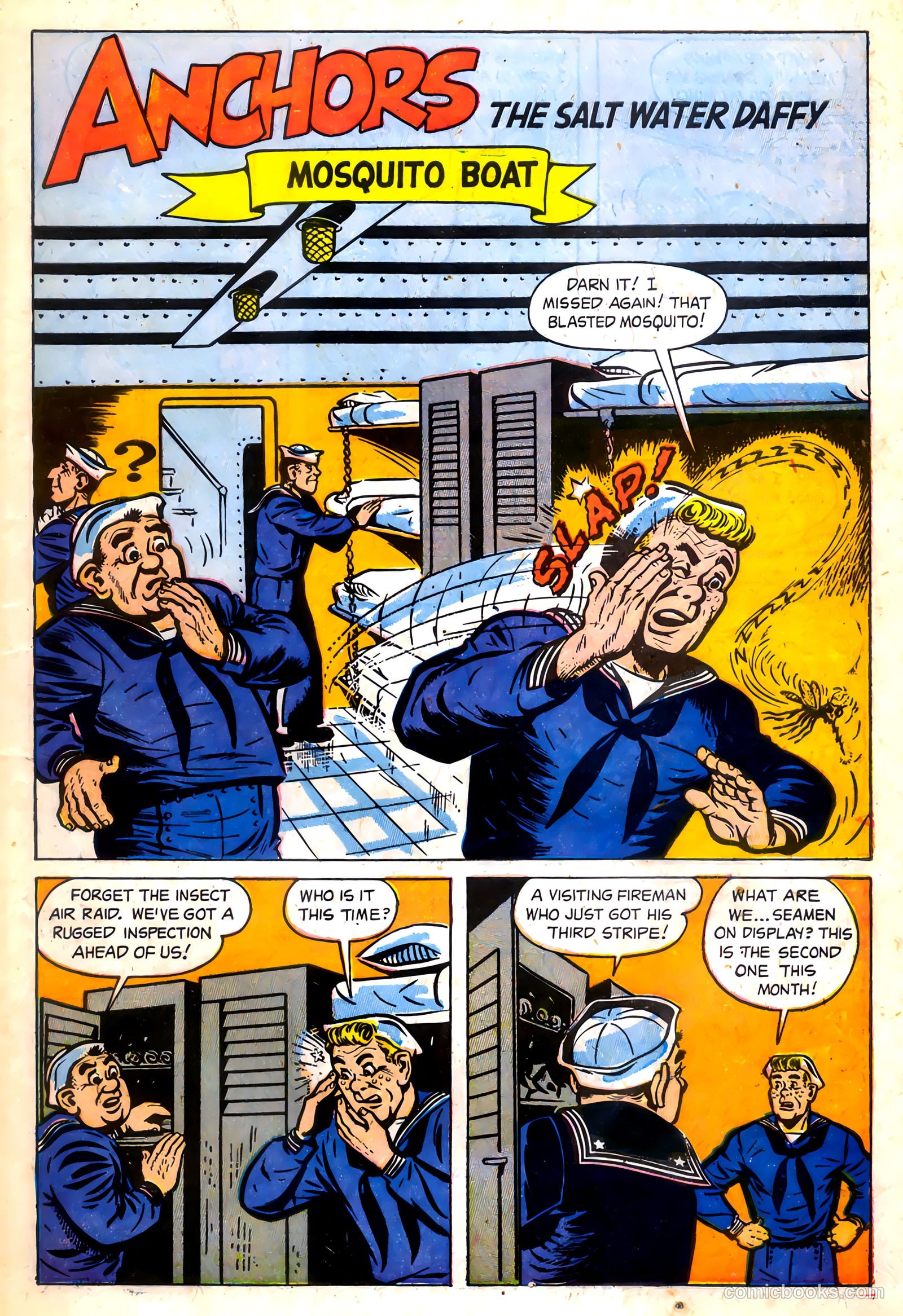 Anchors, The Salt Water Daffy #4 (1953) — page 4 of 37