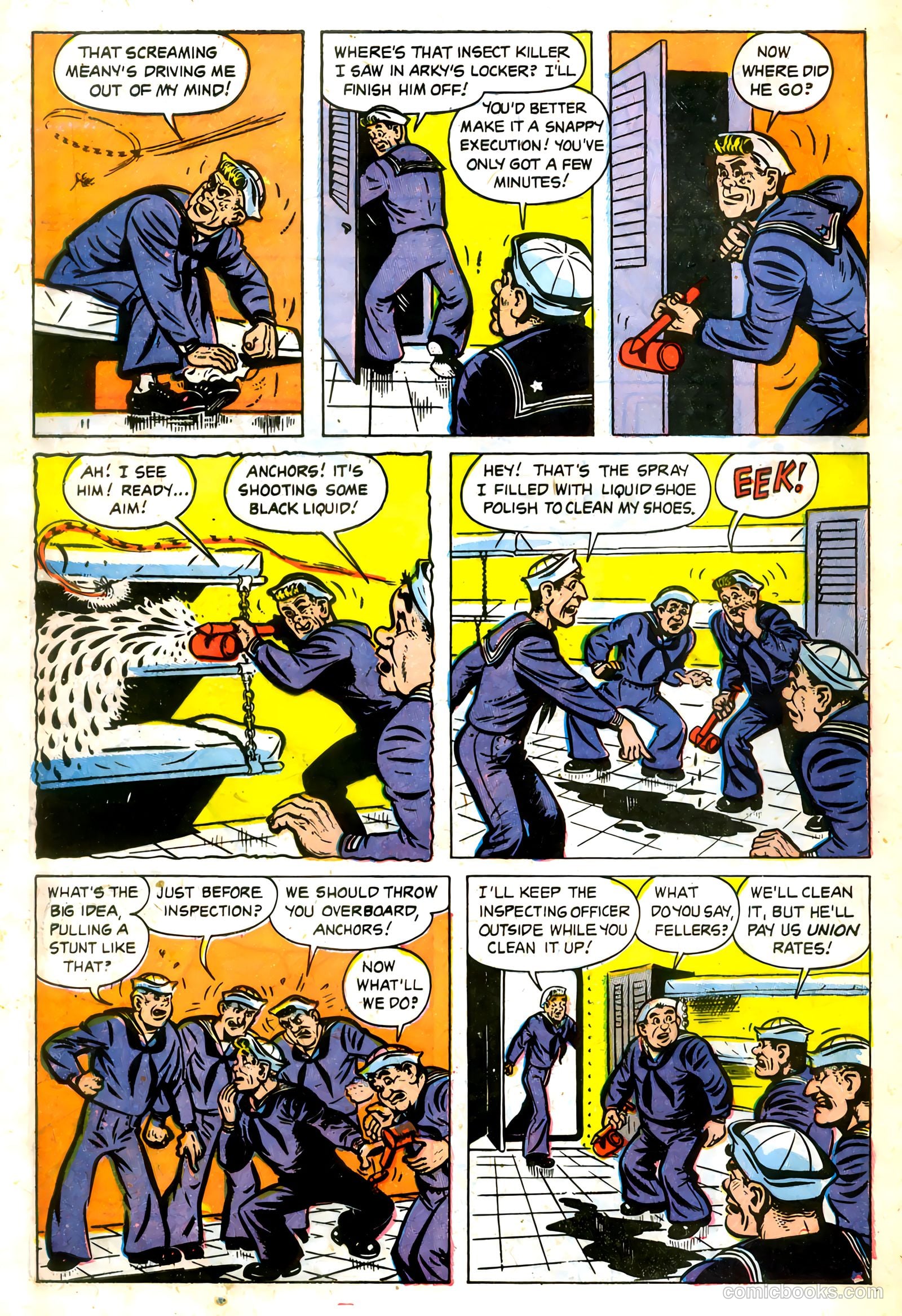 Anchors, The Salt Water Daffy #4 (1953) — page 5 of 37