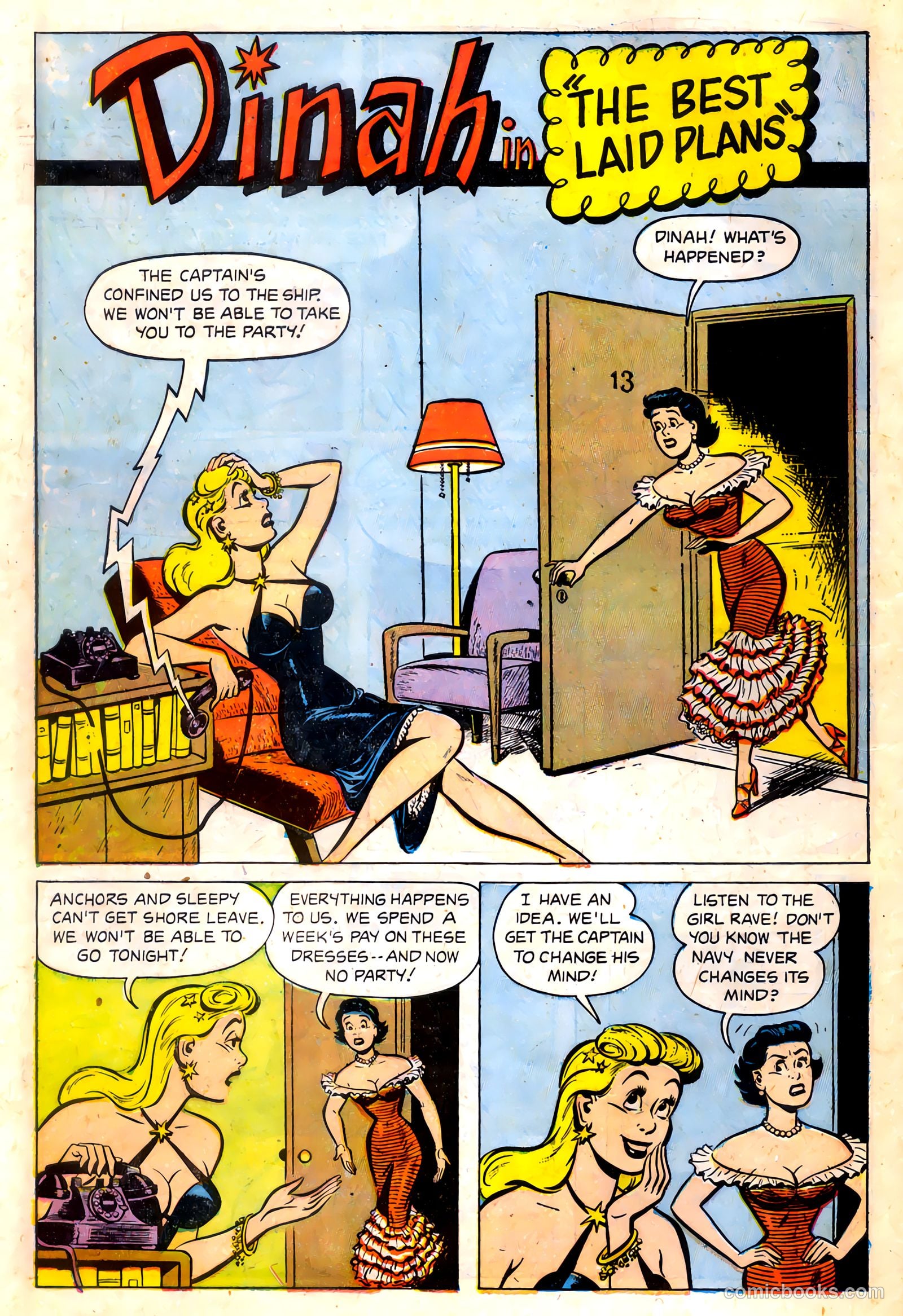 Anchors, The Salt Water Daffy #4 (1953) — page 9 of 37
